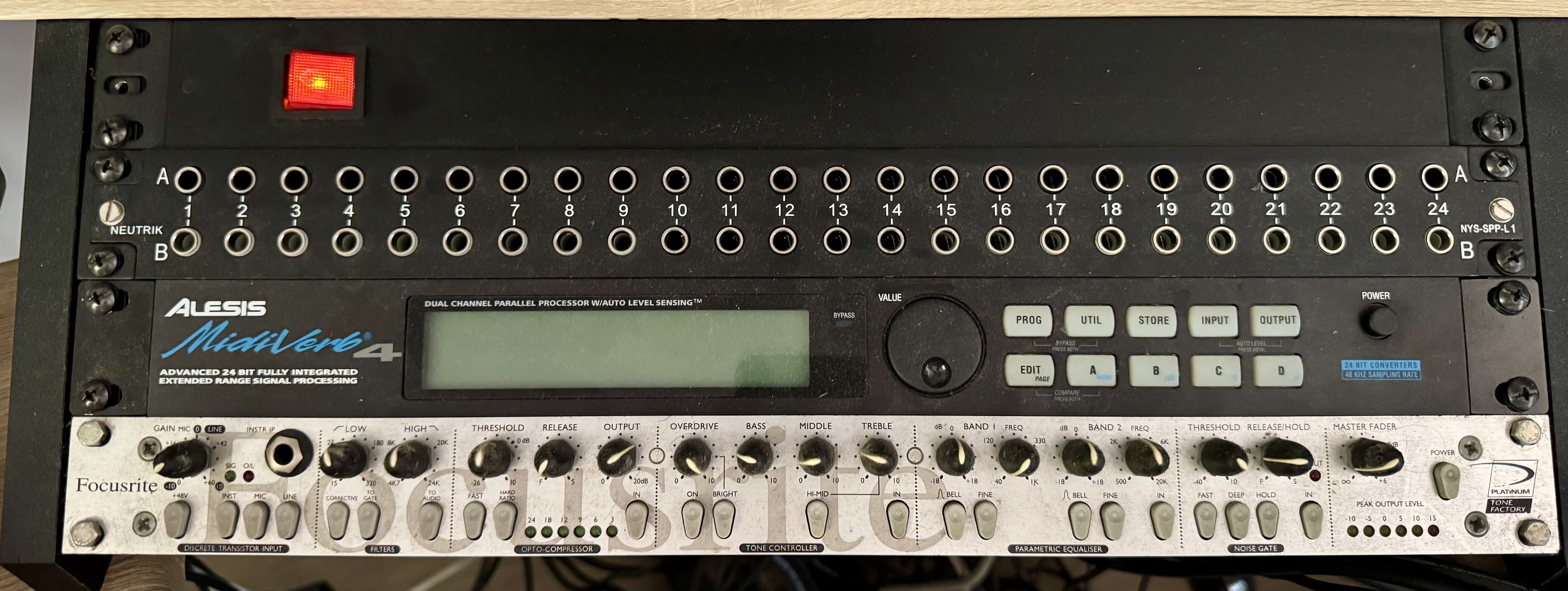 Vends Focusrite ToneFactory Platinium