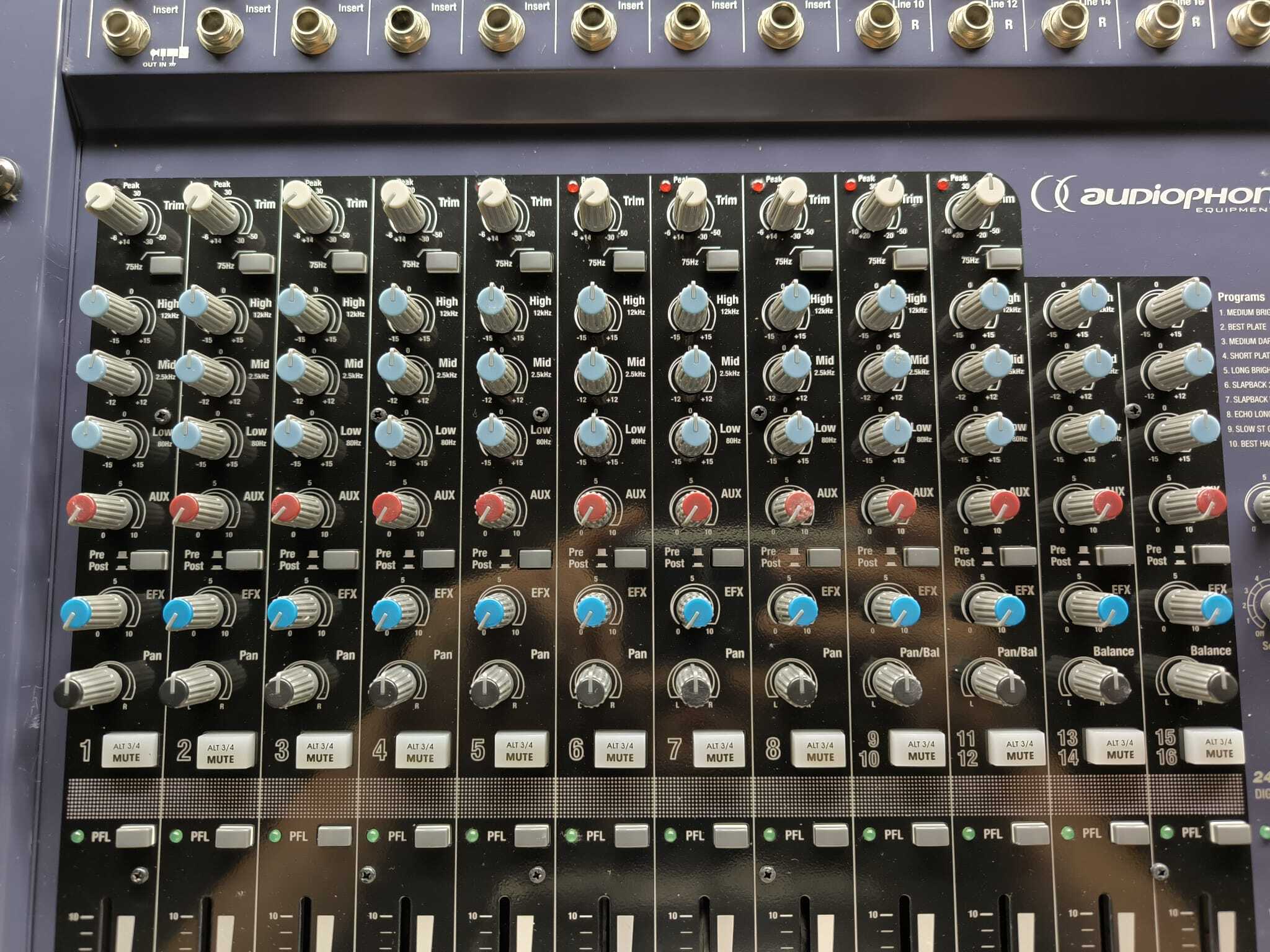 Table Mixage Audiophony MX 1624