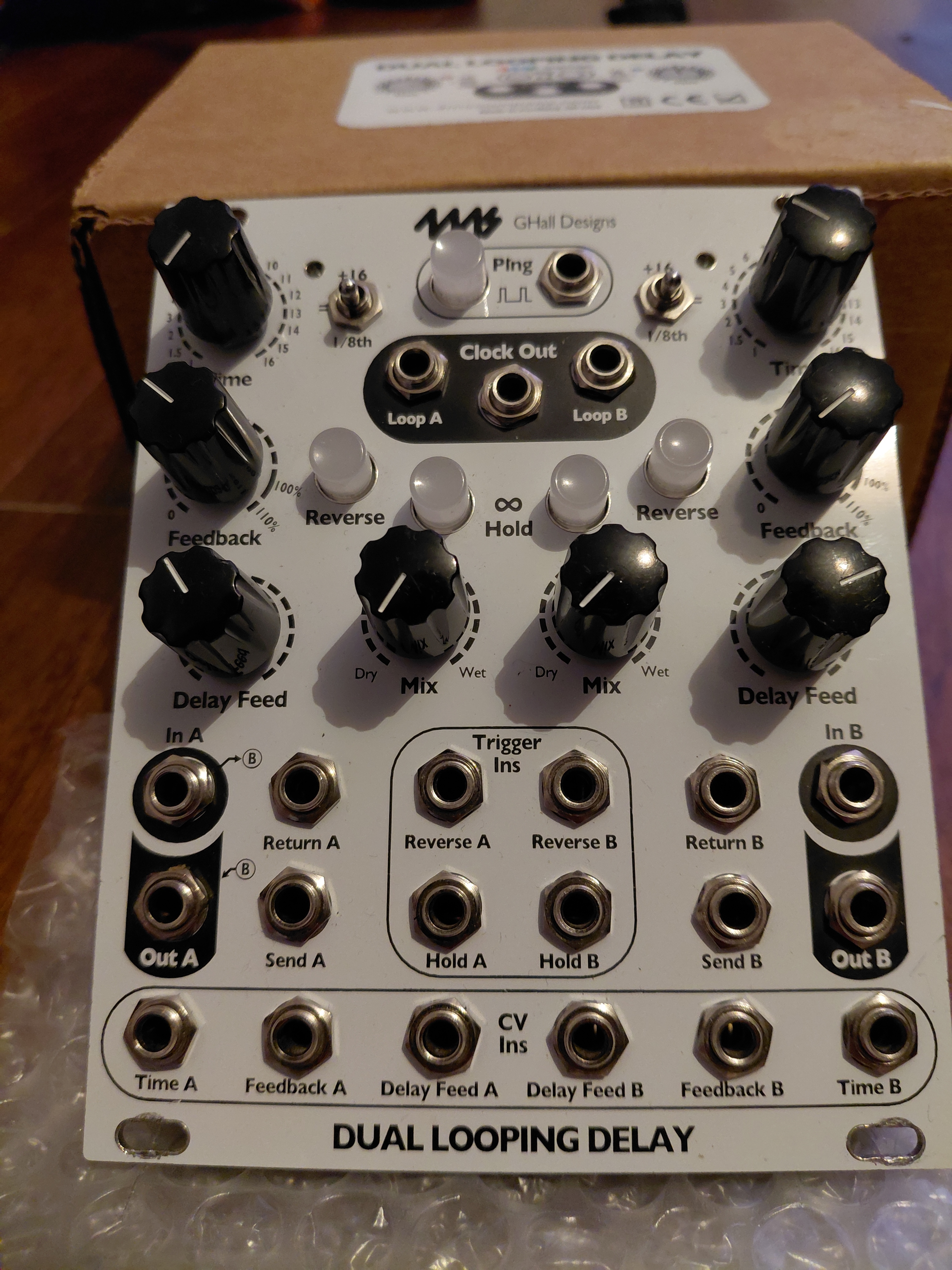 4ms Company Dual Looping Delay (35315)
