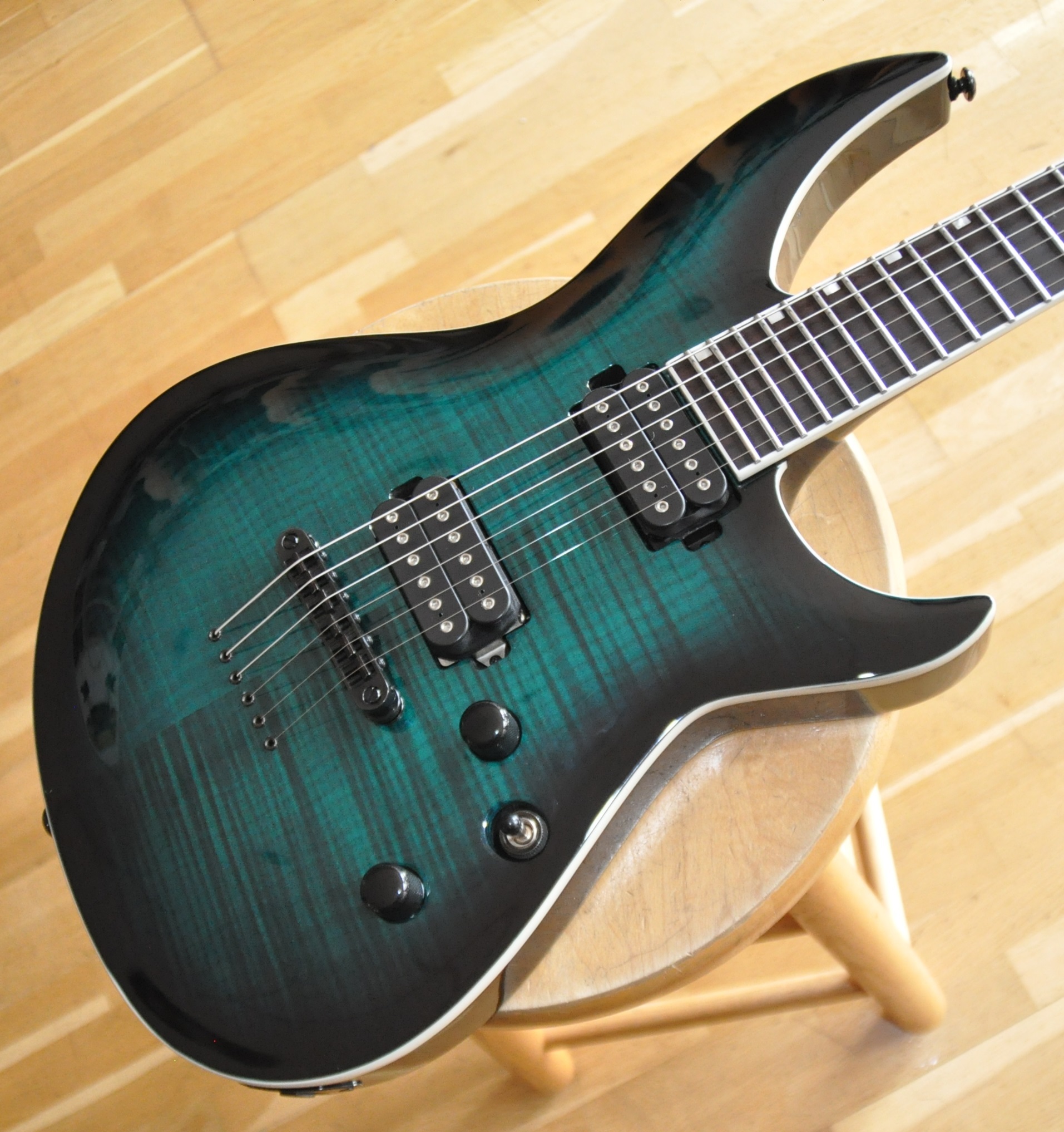 ESP LTD H3-1000 FM BLKTB Deluxe Series (2024 Made In Korea)