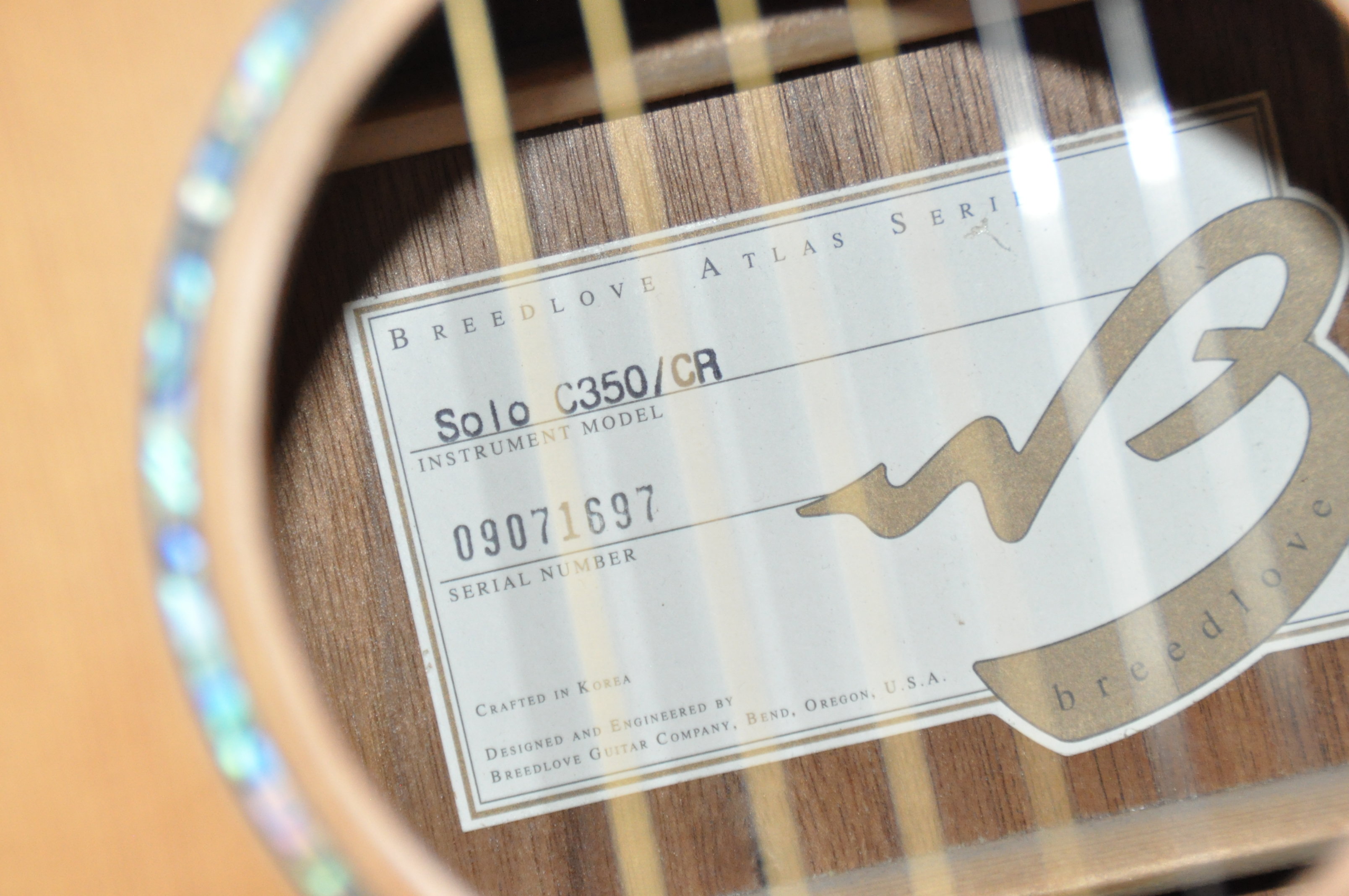 Breedlove Solo C350/CRe (78456)