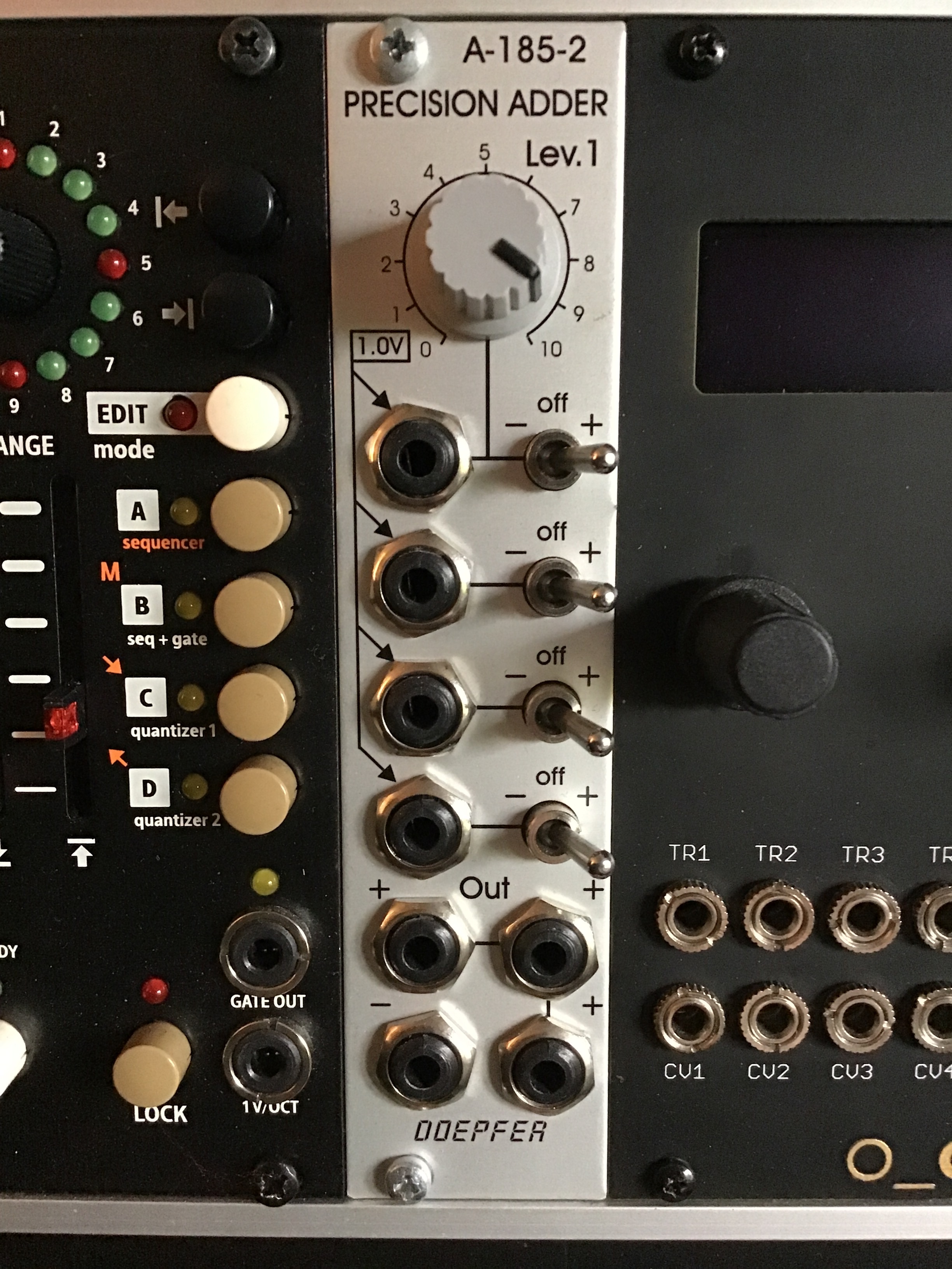 Vends precision adder 