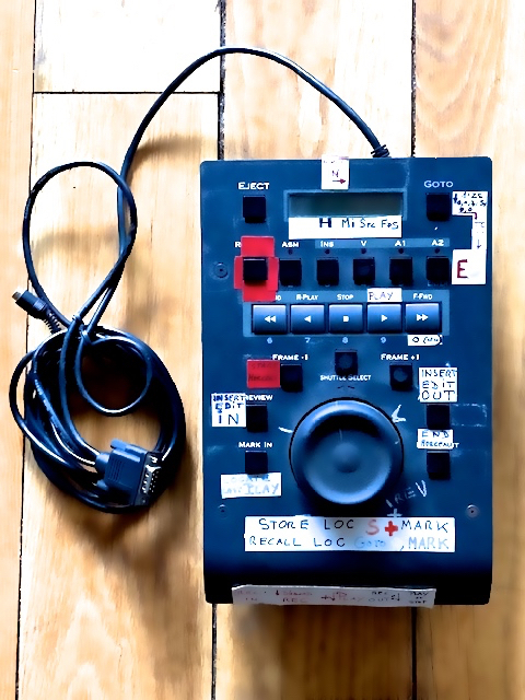 TELECOMMANDE JL COOPER de machine par protocole RS 422 : 