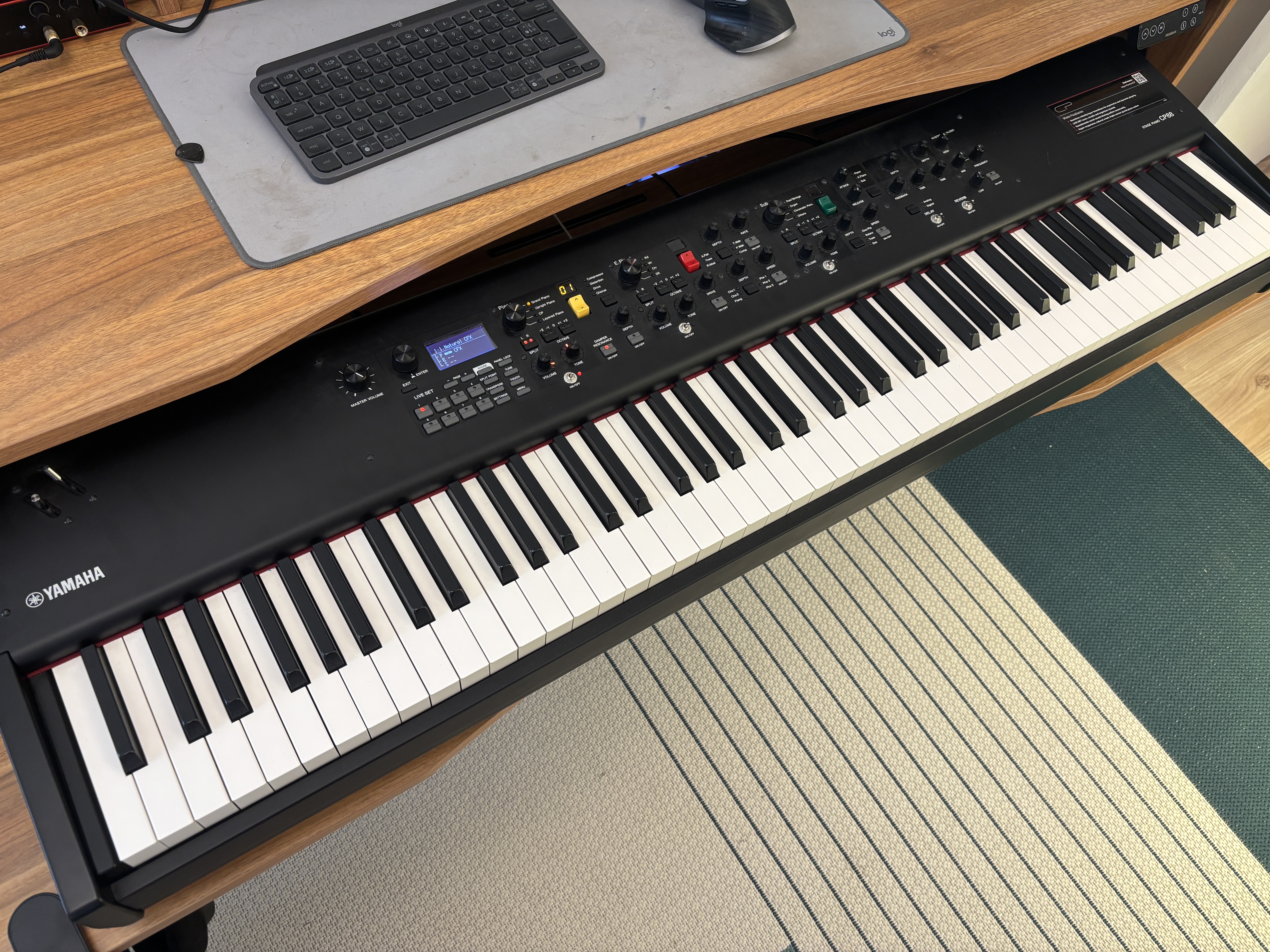 Piano numérique Yamaha CP88