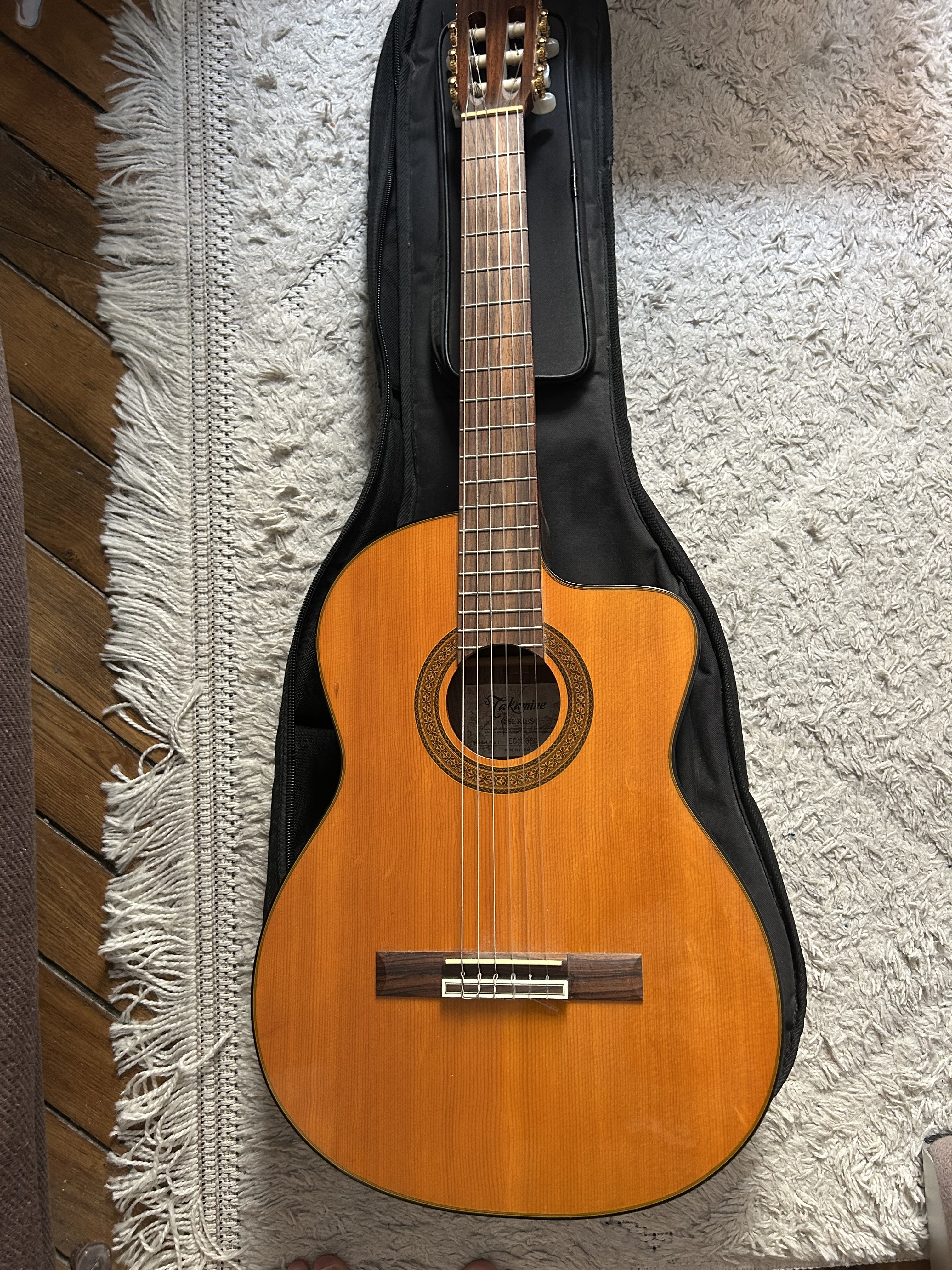Vends Takamine eg128sc avec housse