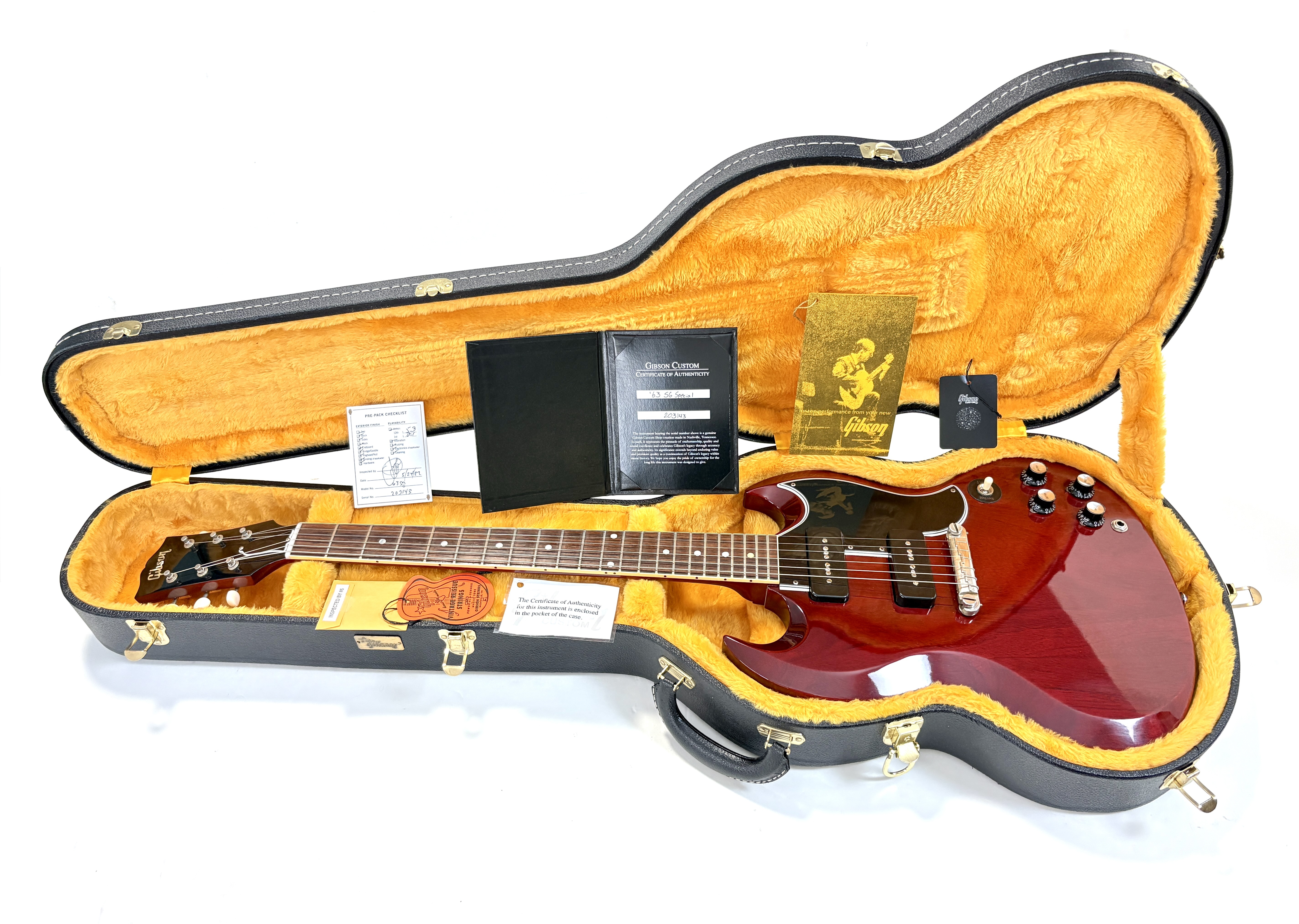 Gibson Custom Shop 1963 SG Special Reissue (62046)