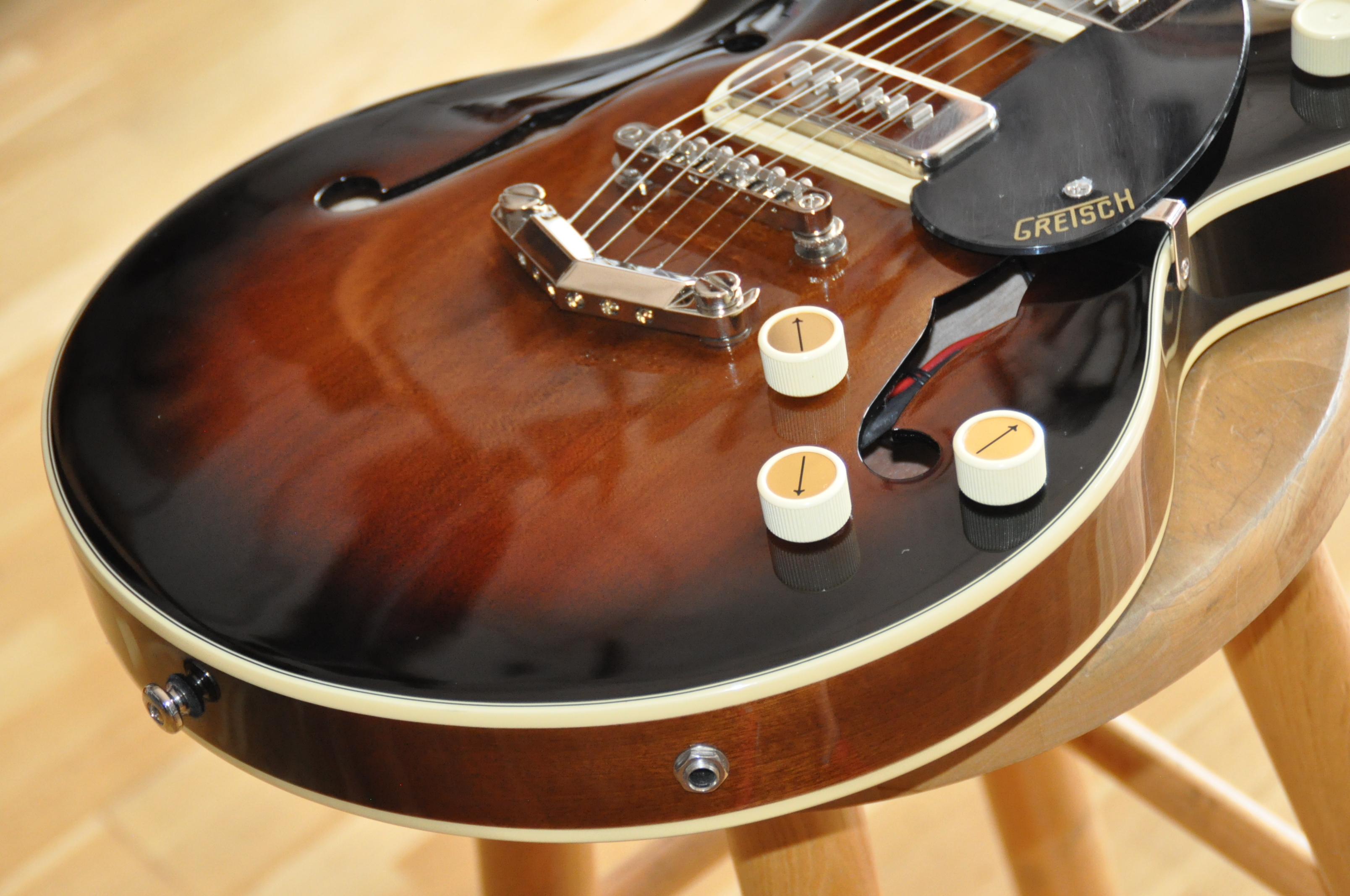 Gretsch G2655-P90 Streamliner Center Block Jr. Double-Cut P90 with V-Stoptail (90946)