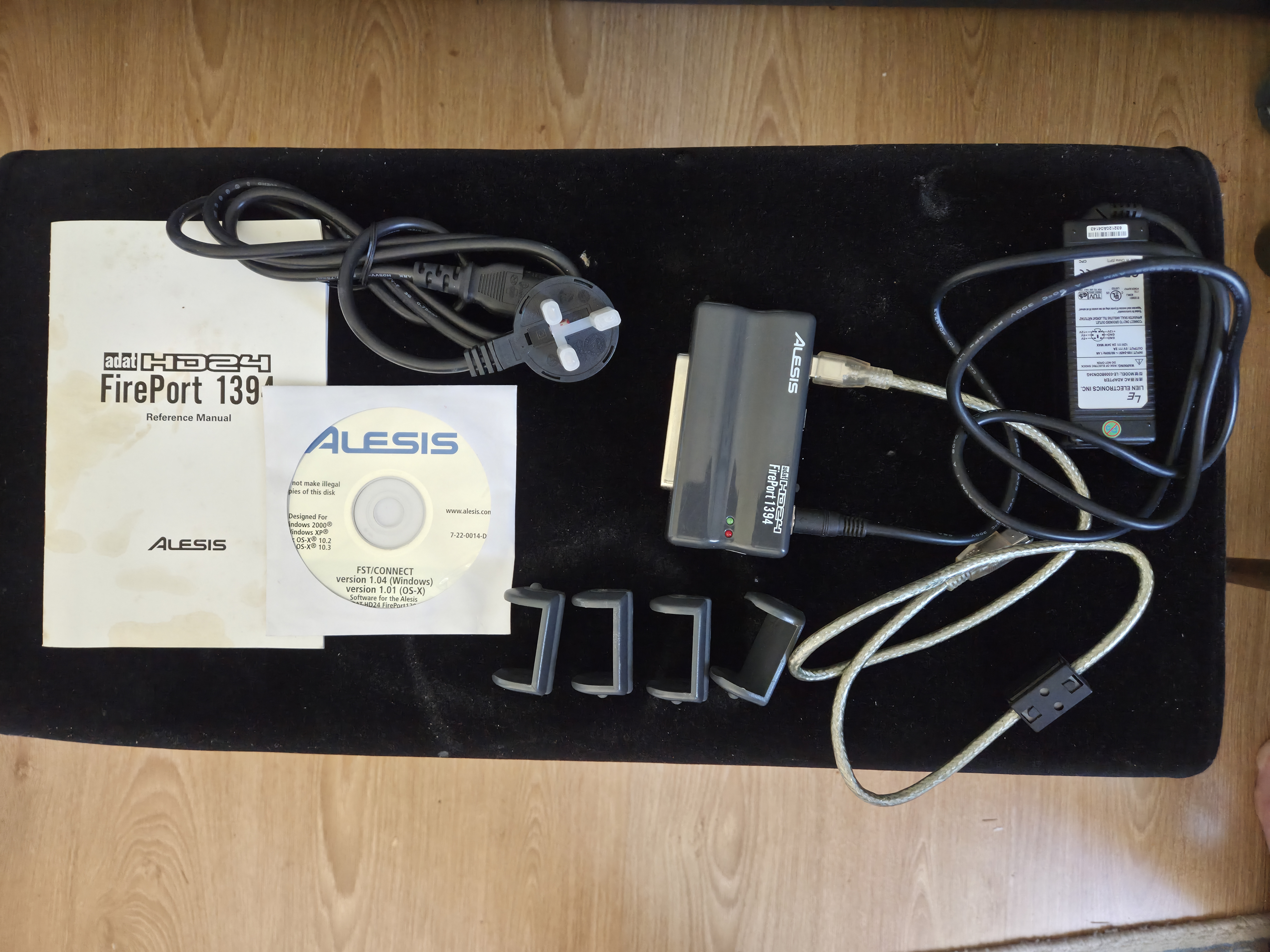 Interface Alesis HD24 Fireport 1394 pour enregistreur Alesis HD24