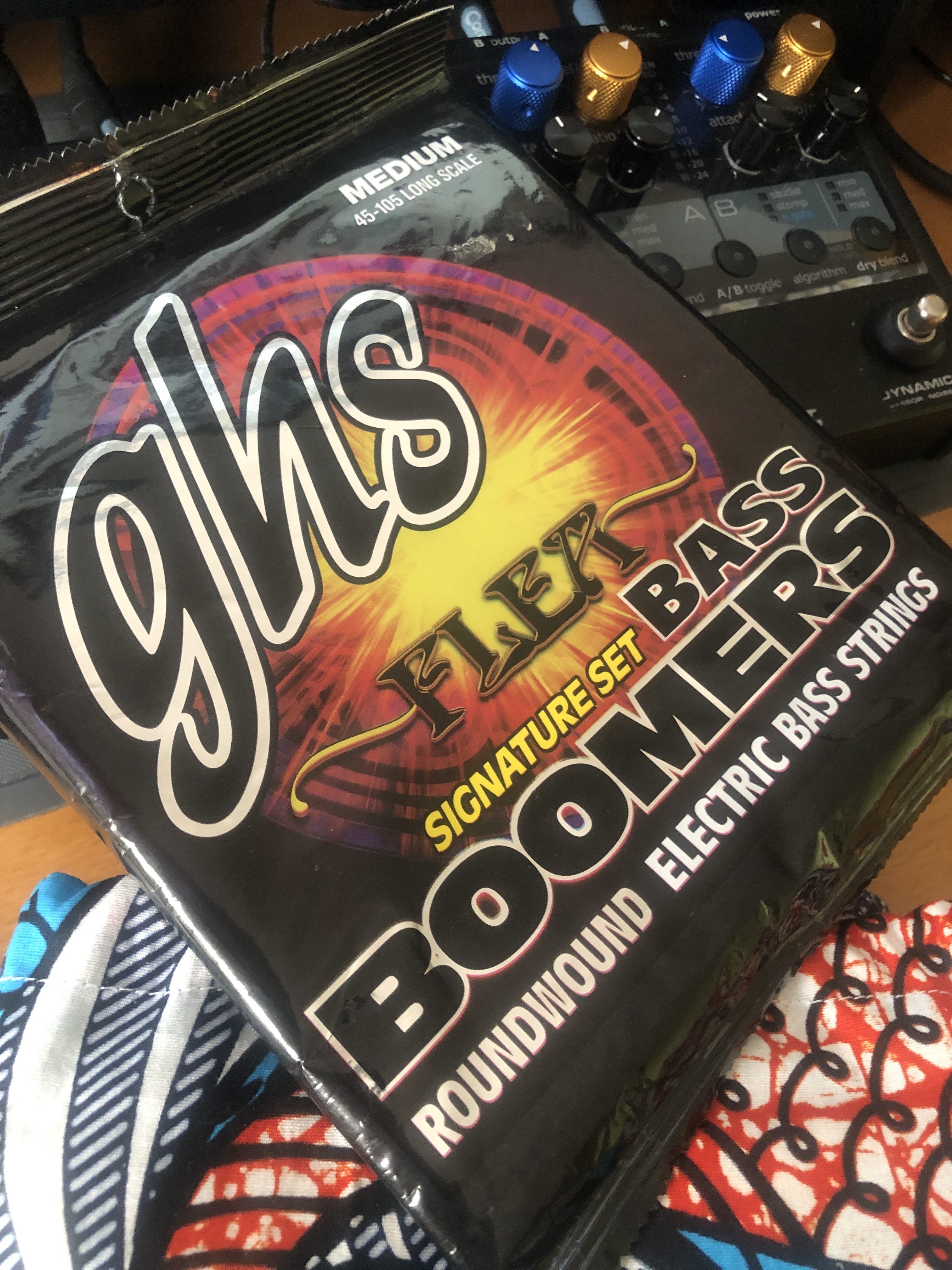 Jeux de cordes pour Basse GHS BASS BOOMERS Flea Signature Set