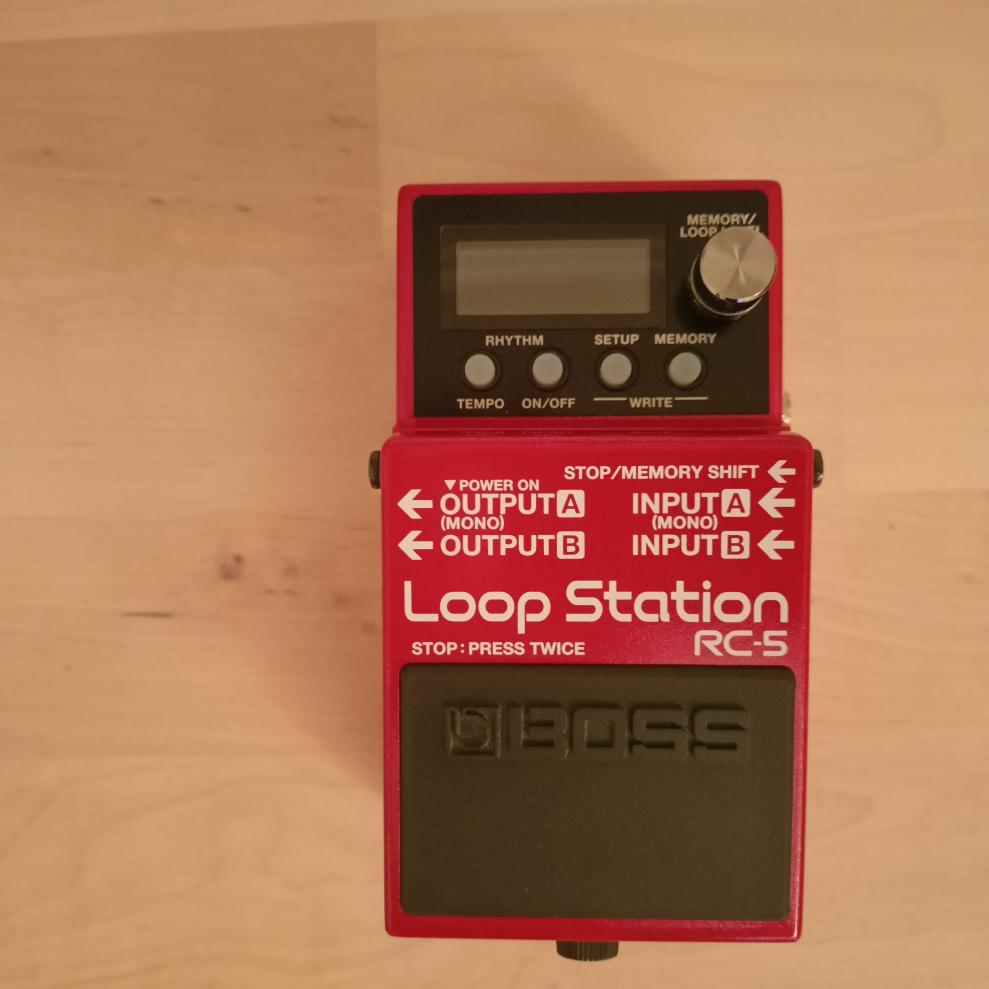 Vends une pédale Boss RC-5 (looper)