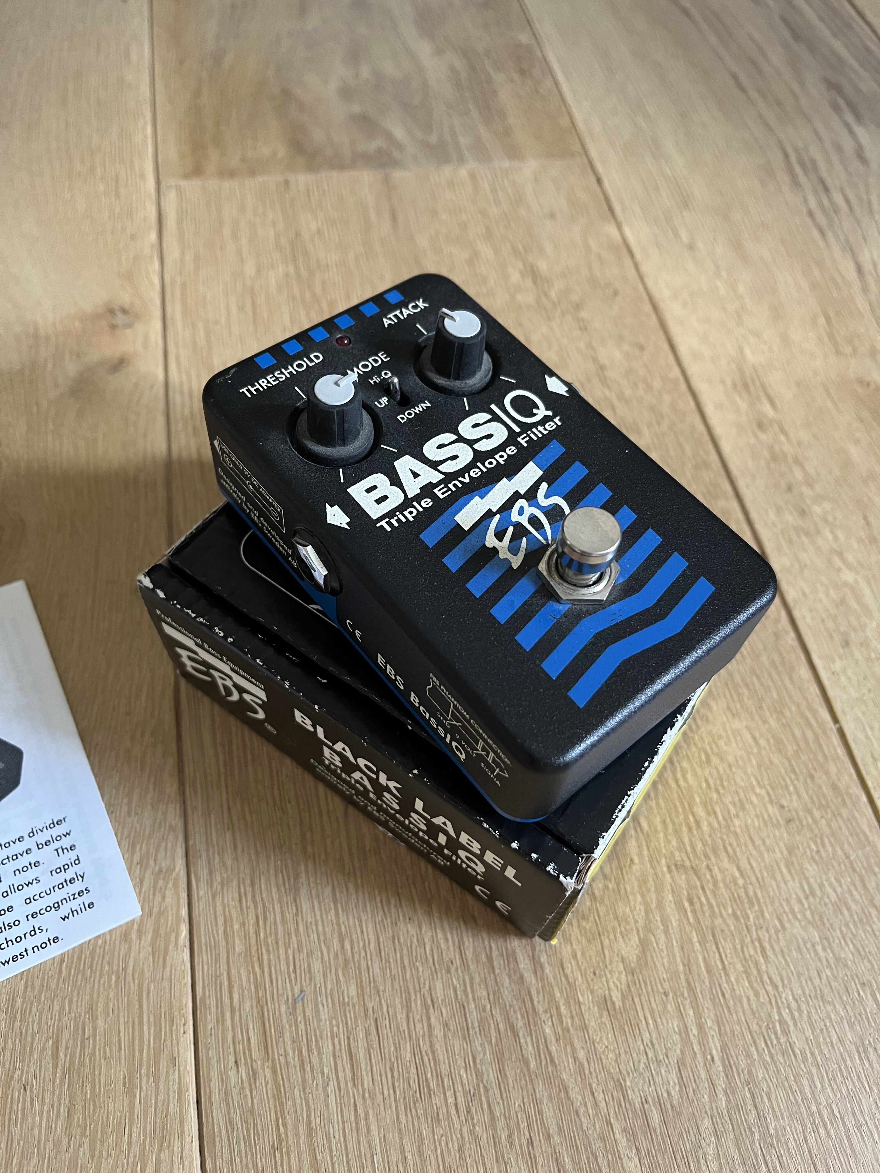 Pédale guitare basse EBS BassIQ