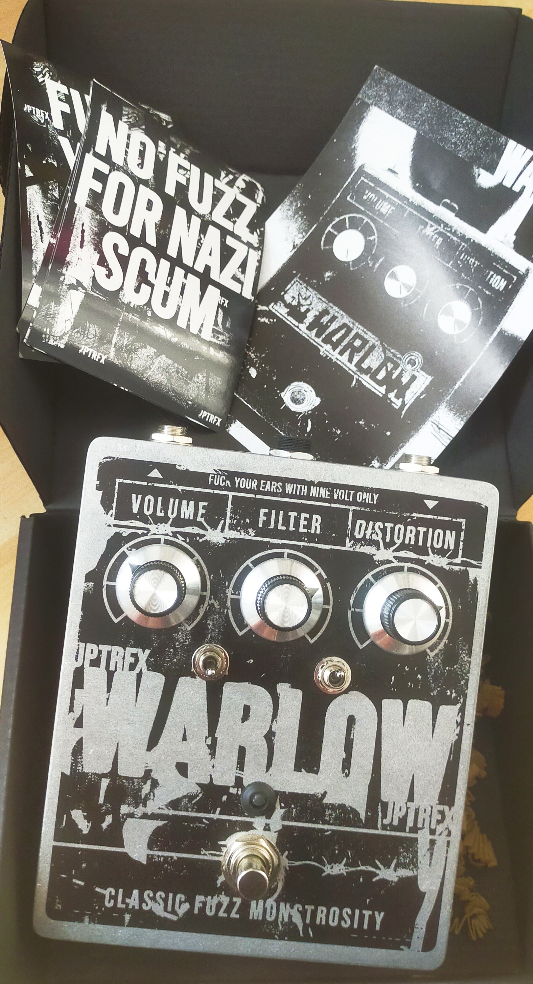 Jptr warlow fuzz type big muff/Rat TB etat