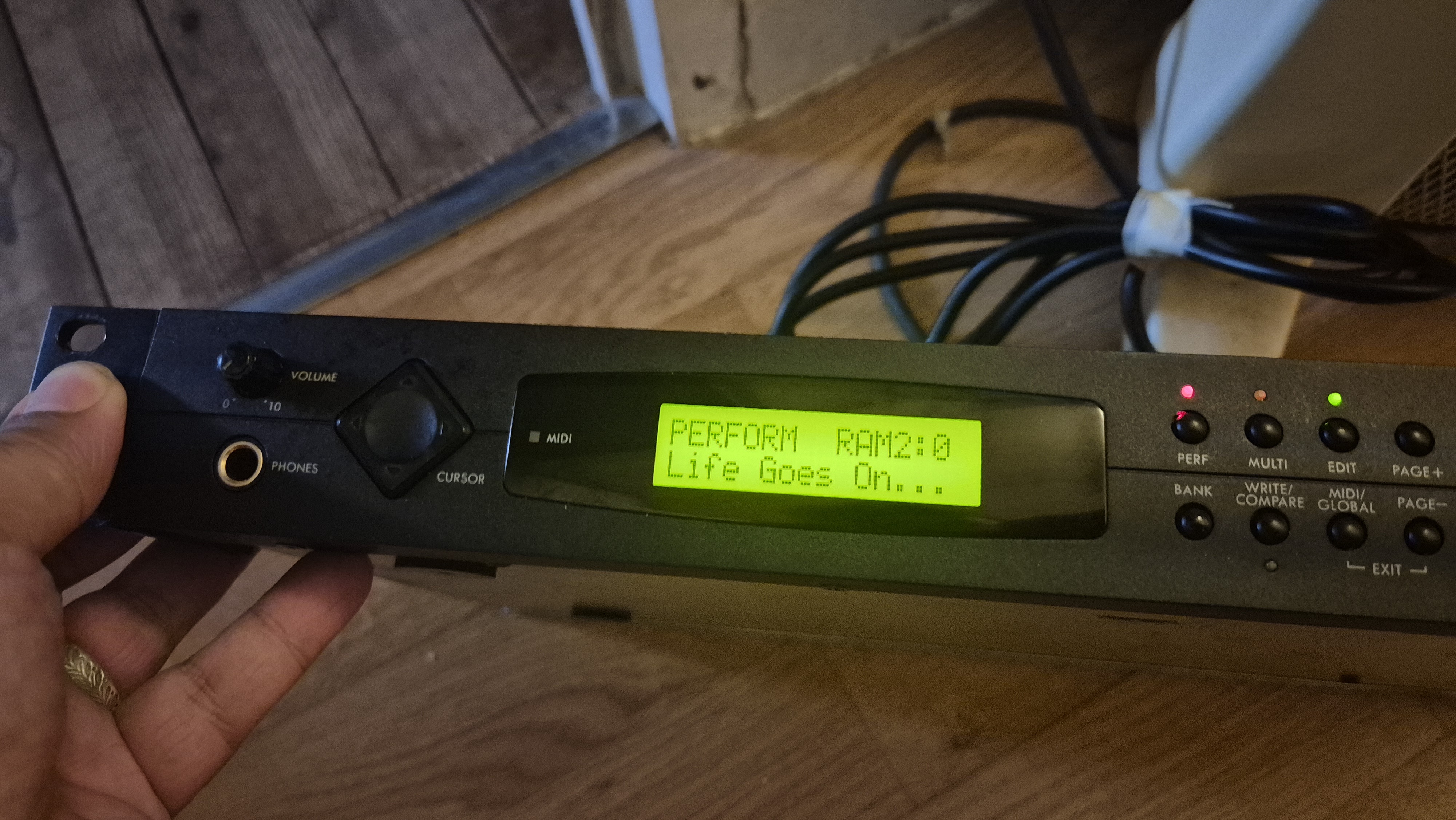 Korg wavestation (version rack)