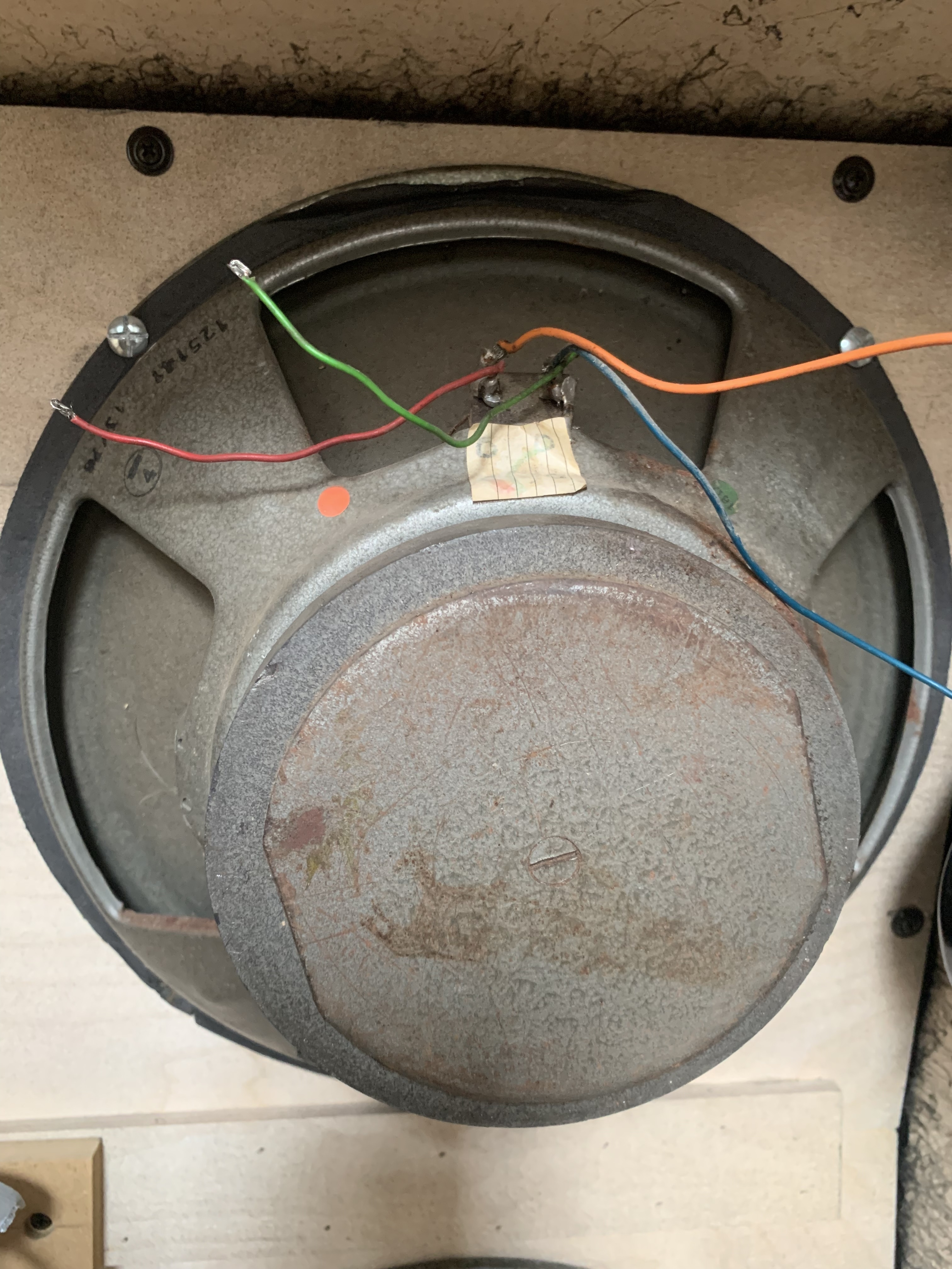 HP Guitar Speaker Fane 125141 13/70 #2