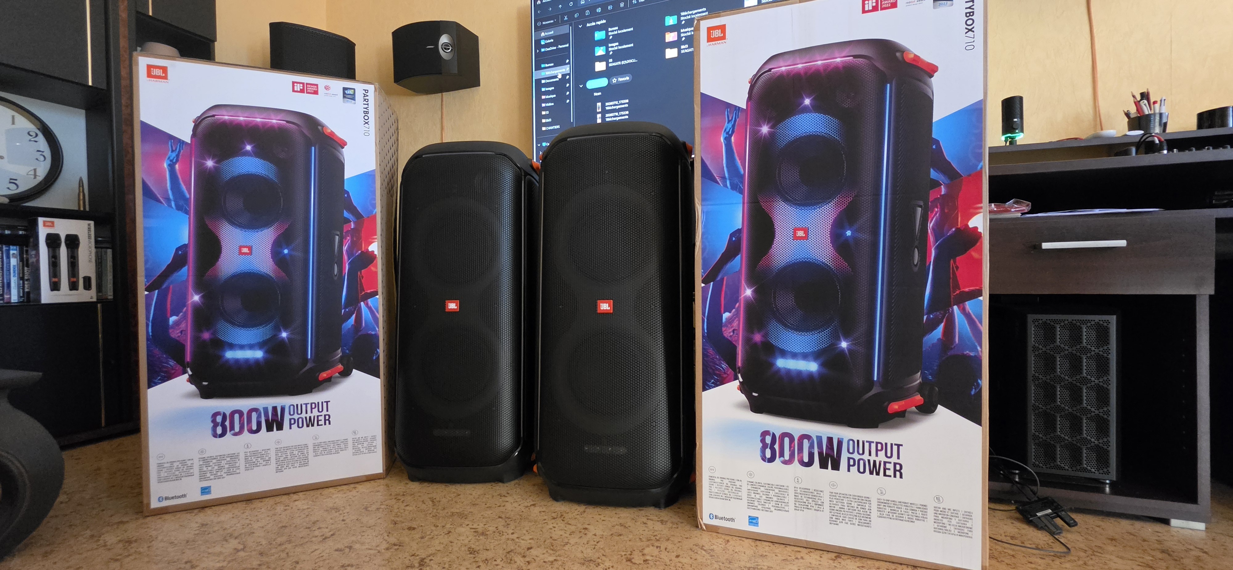 Jbl partybox 710 à la paire ou à l'unité