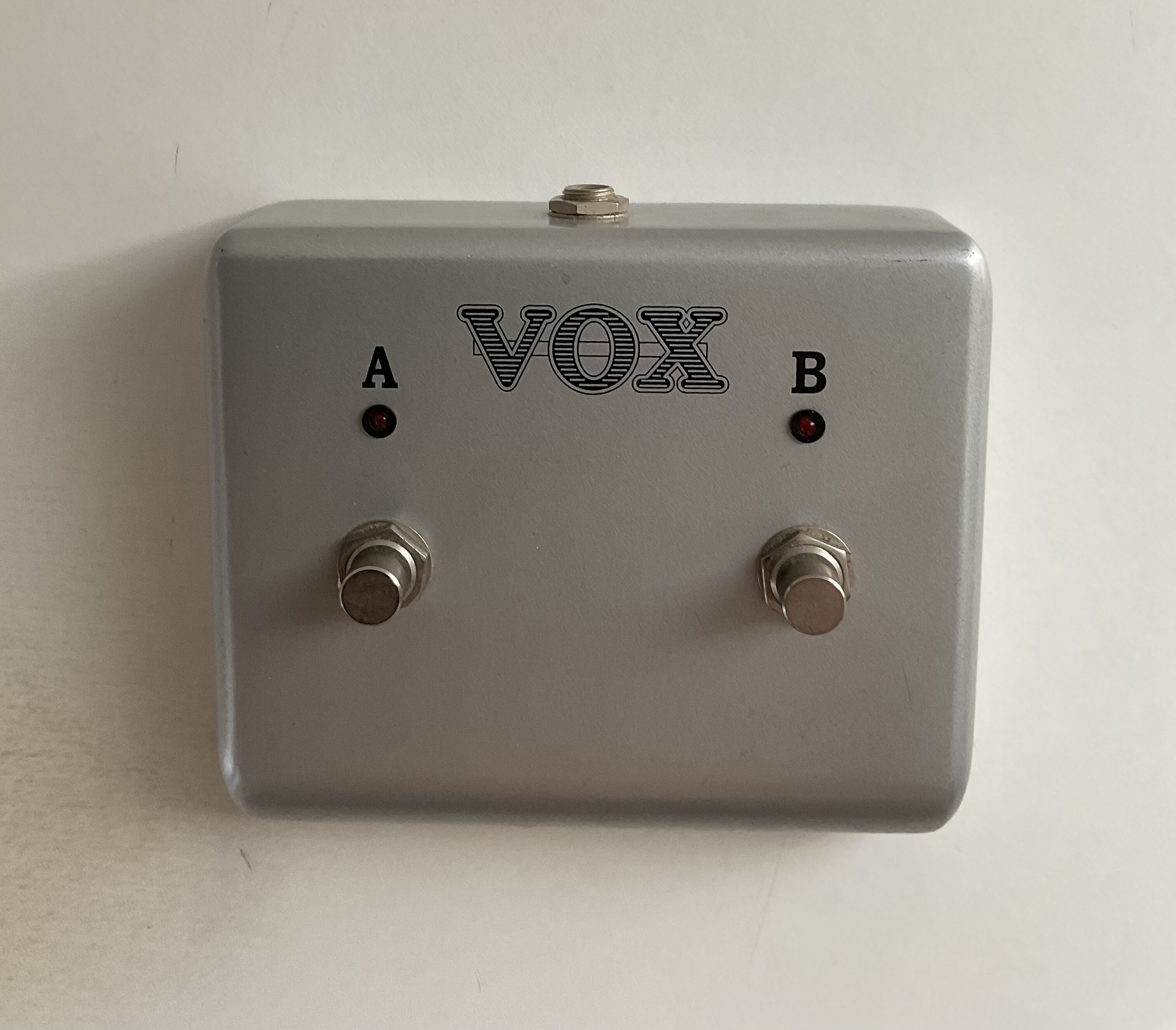 Pédale A/B VOX Dual Footswitch pour ampli guitare AC30/VR30 VF002
