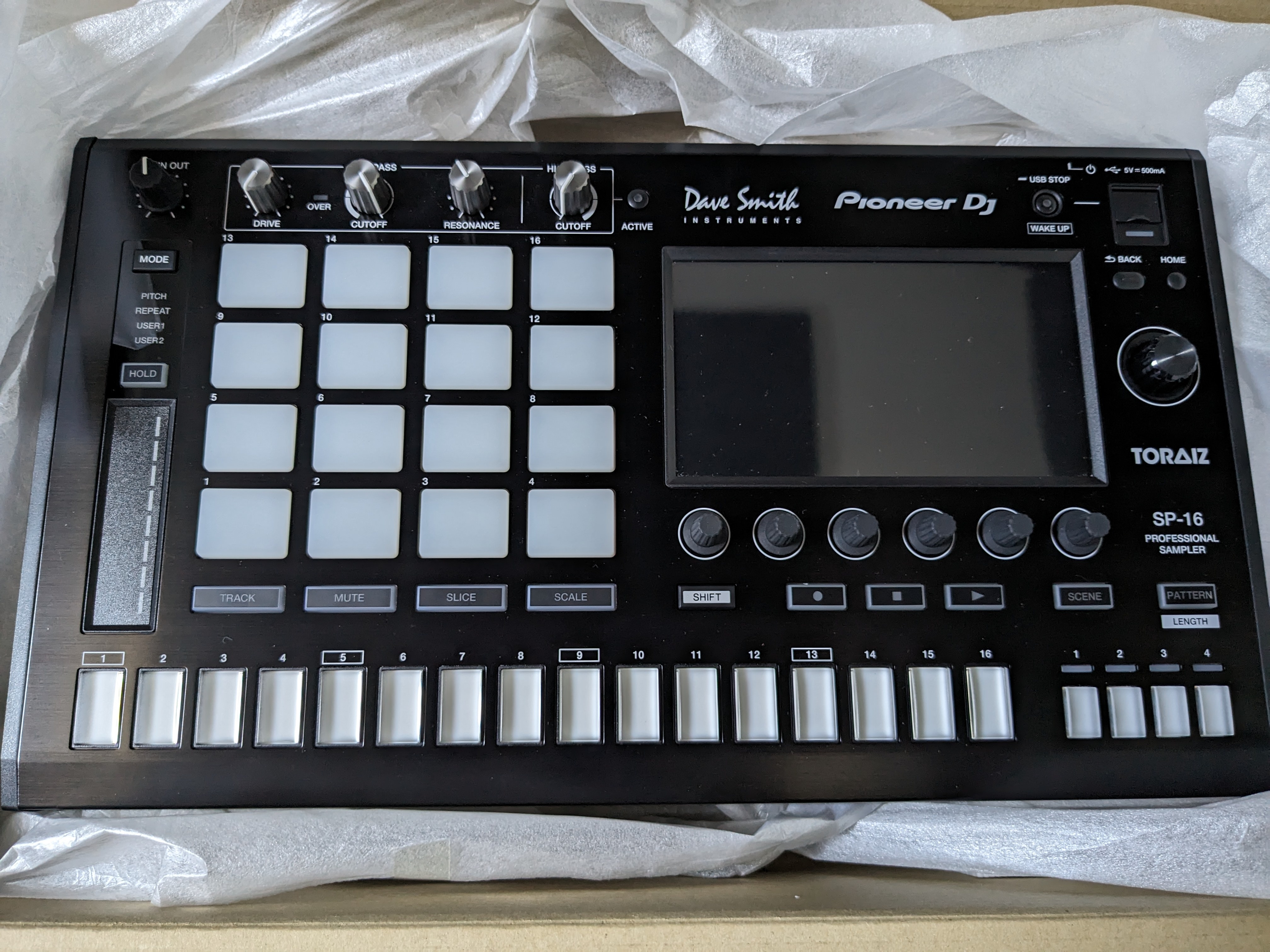 Pioneer SP16 parfait état avec boîte et decksaver 