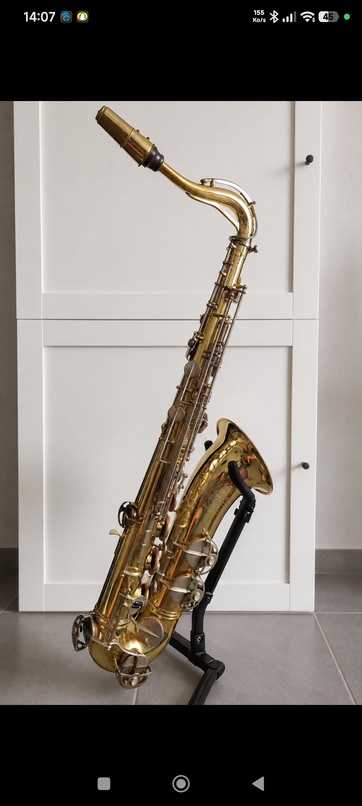 Saxophone ténor SML Gold Medal 1969
