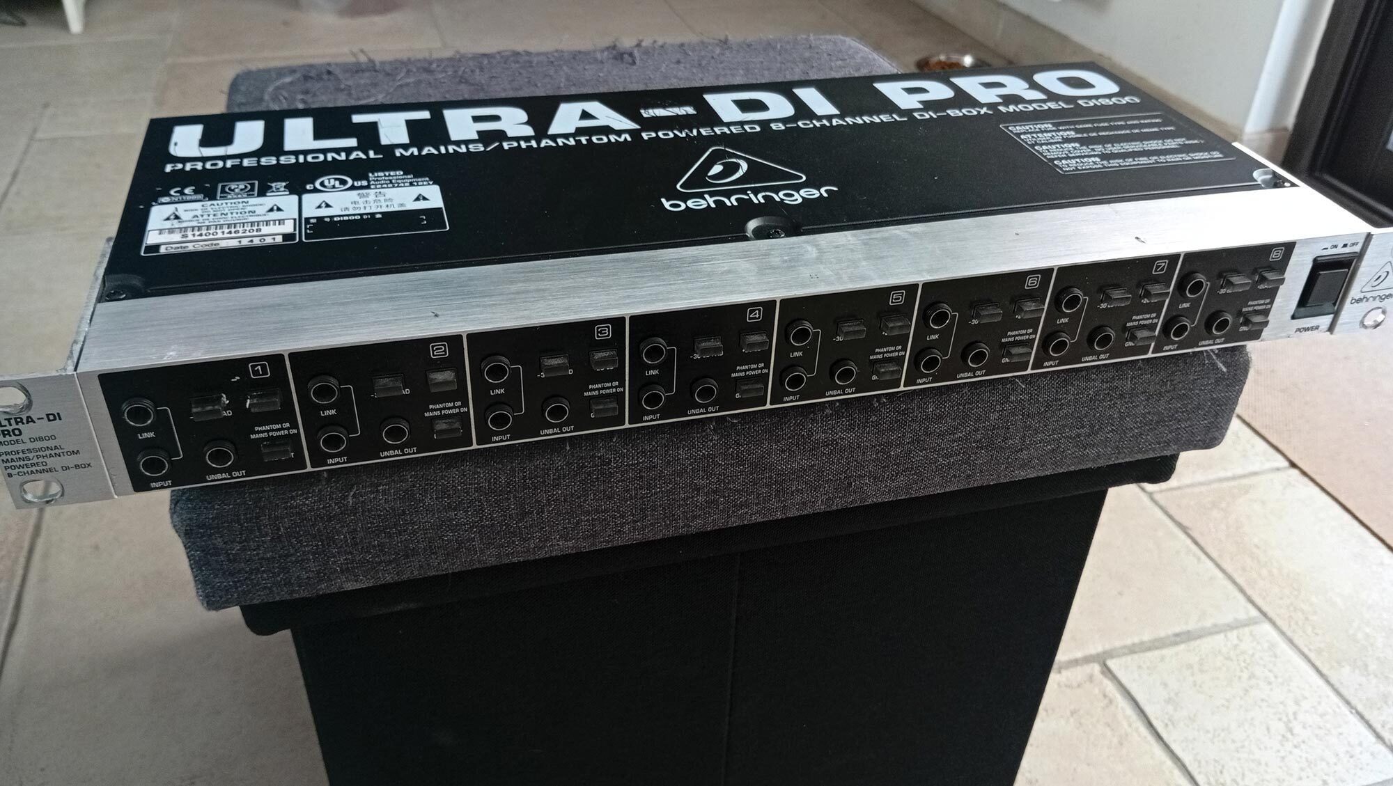 Vends Behringer Ultra-DI Pro DI800