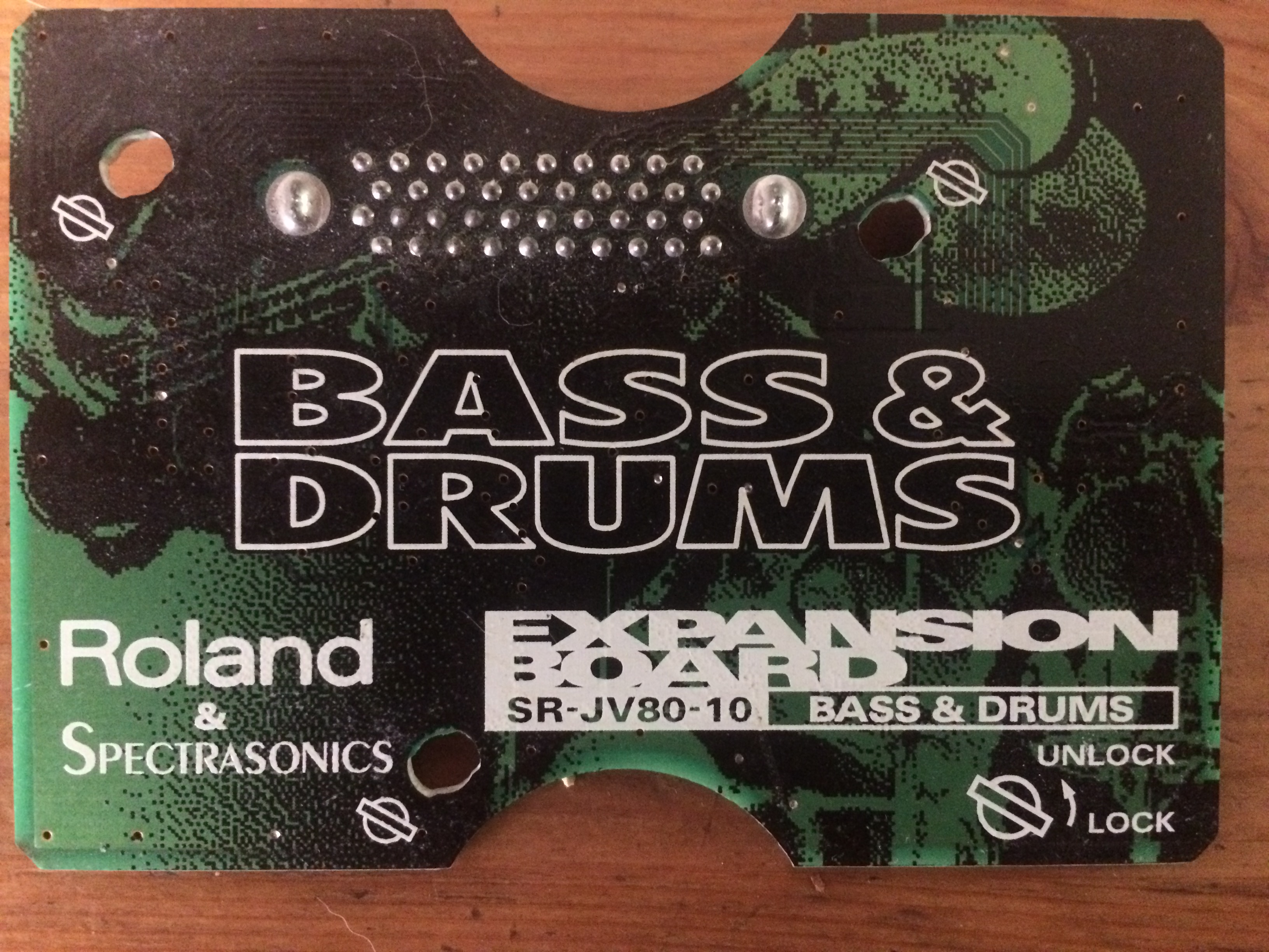 Vends carte d'extensions Roland SR-JV80-10 Bass & Drums