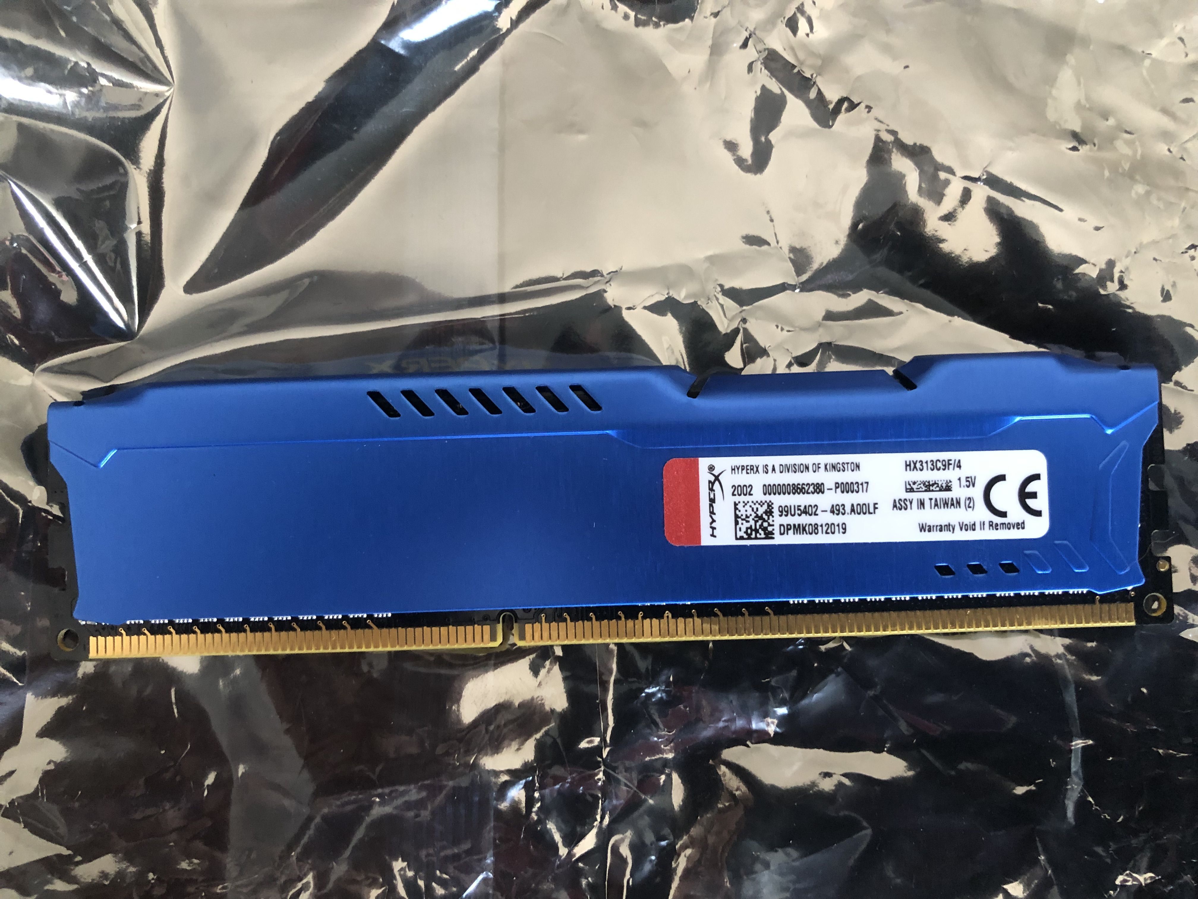 HyperX Fury Memory Blue HX313C9F 4 GB 02