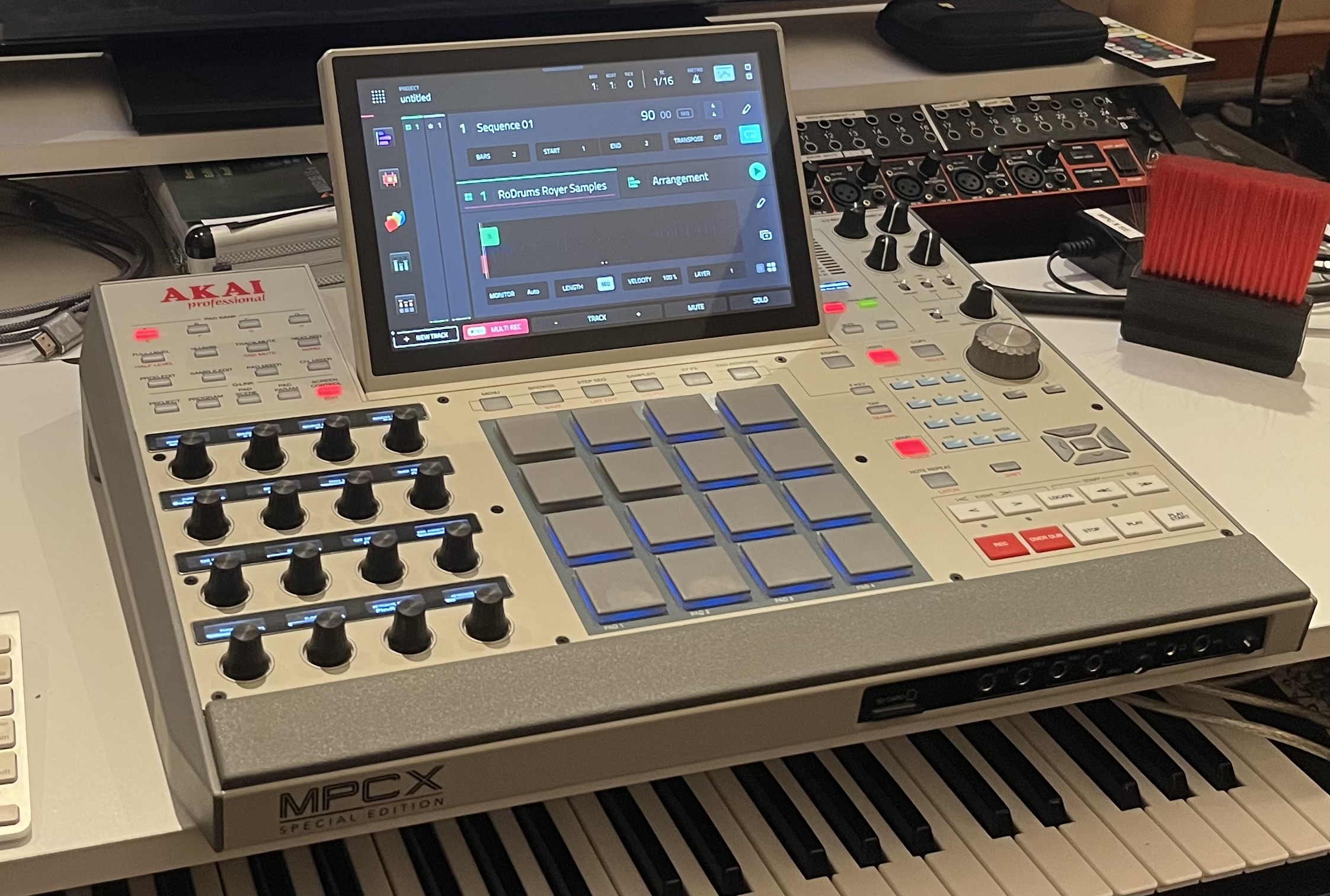 Vends MPC X SE avec Flight Case