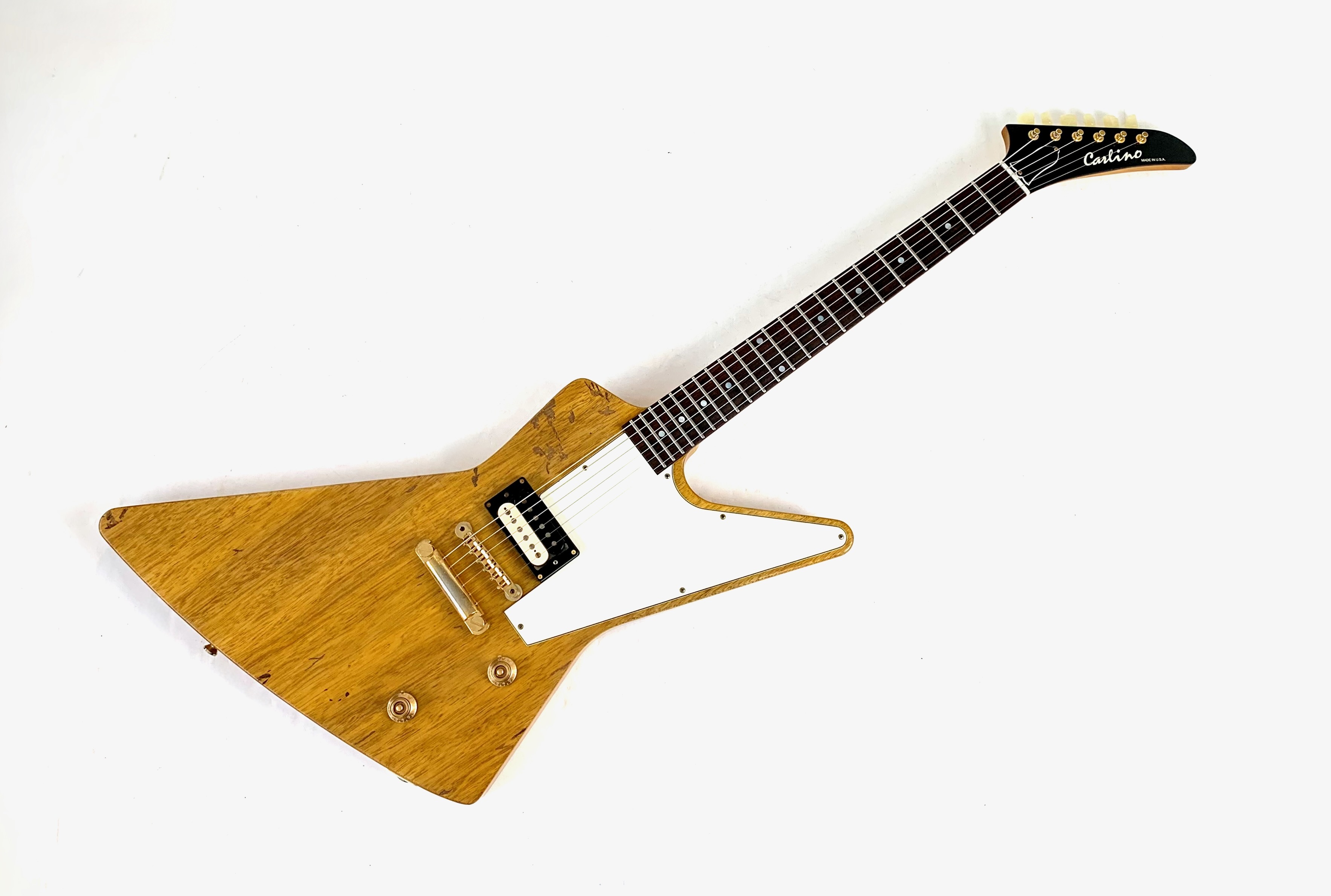 Carlino Rick Nielsen Korina 2019 Single Humbucker
