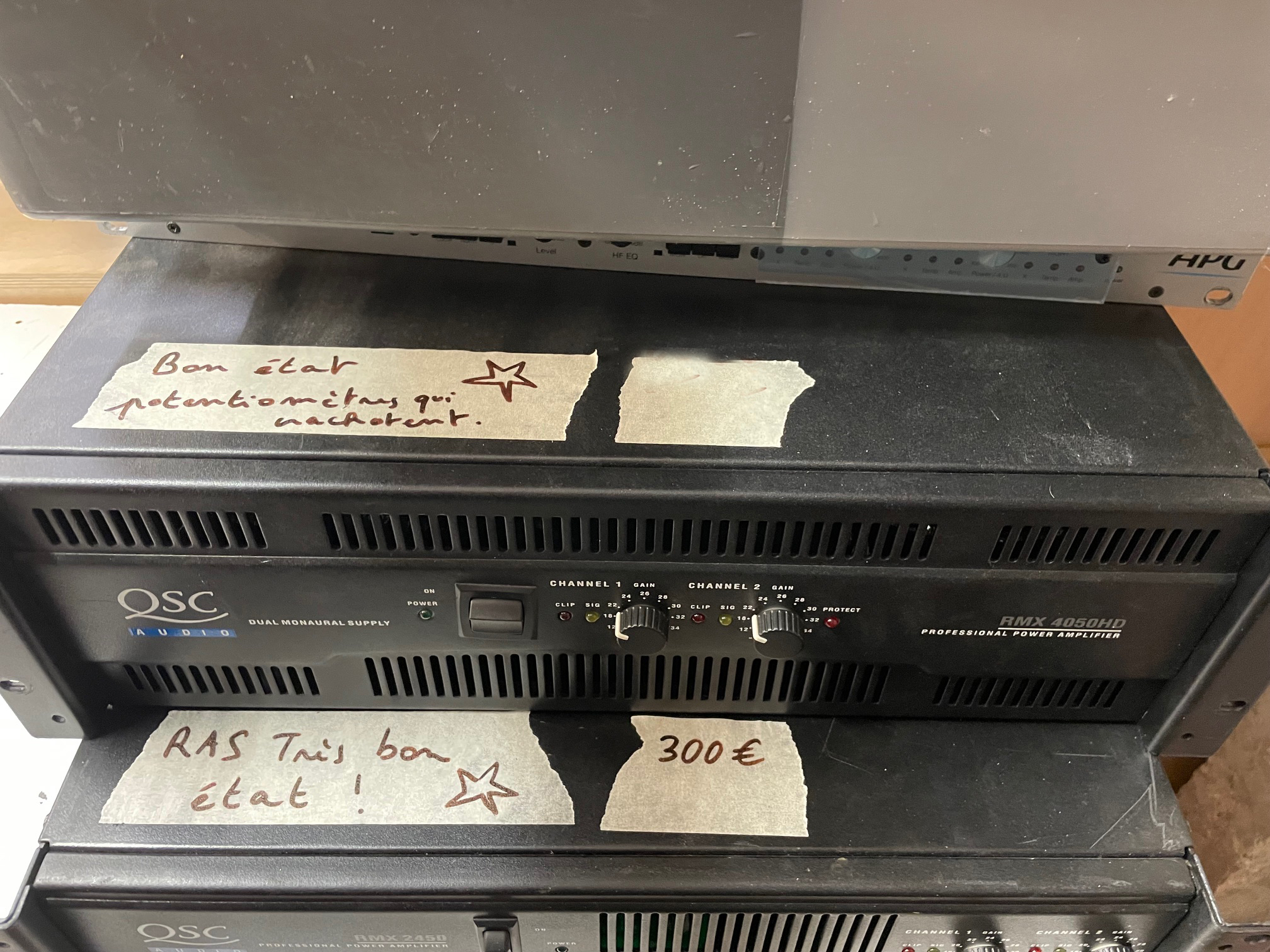 Vends QSC RMX4050HD
