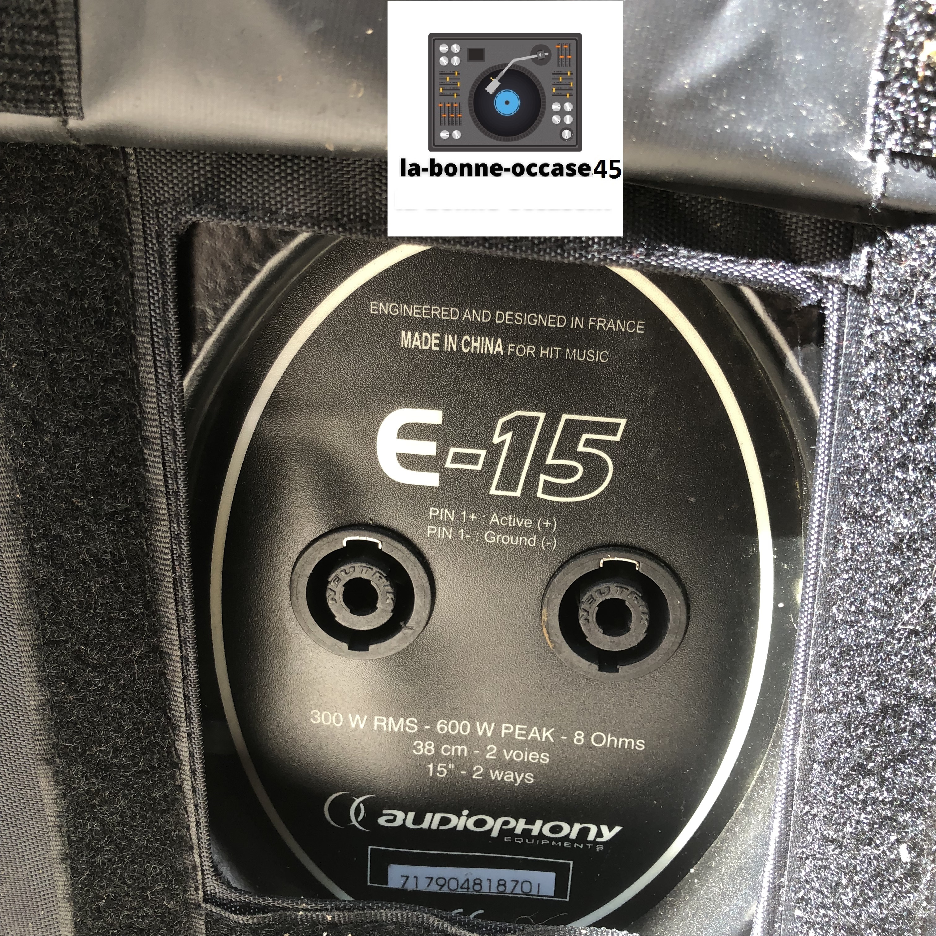 Enceinte E15 Audiophony