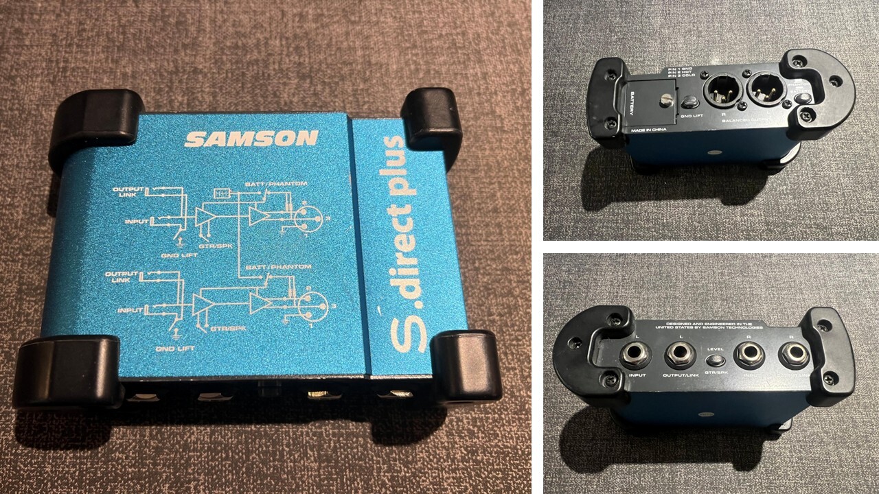 Vends 2 DI Samson S Direct Plus, état neuf