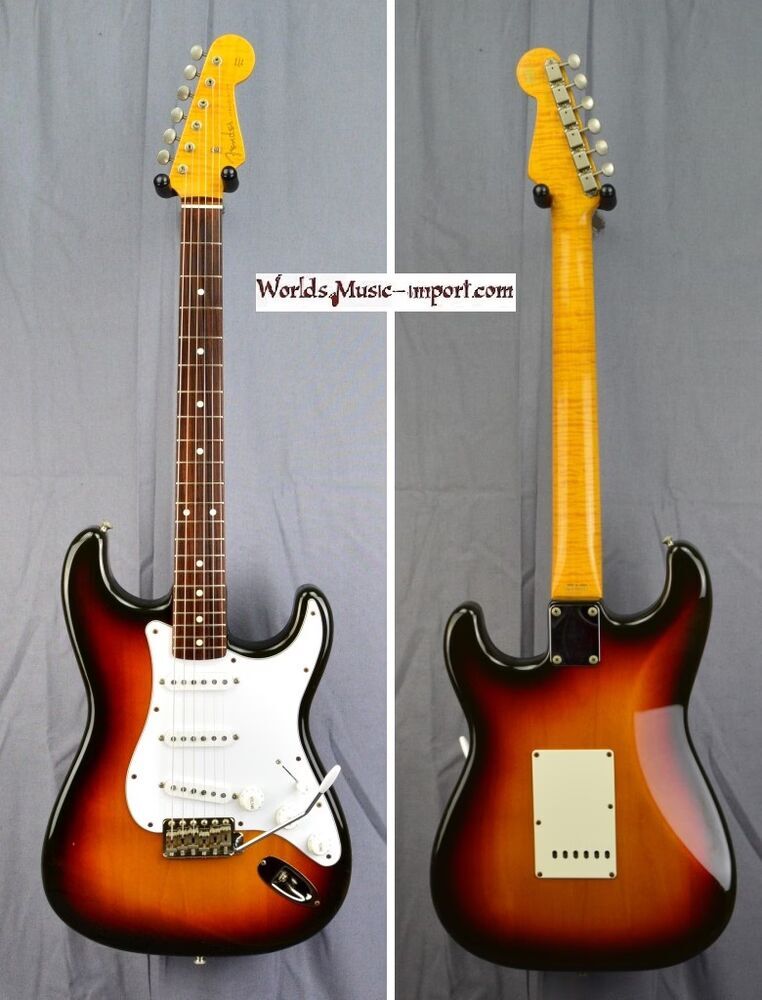 FENDER Stratocaster ST'62-AS 40th 3TS 1994 Flame Japan