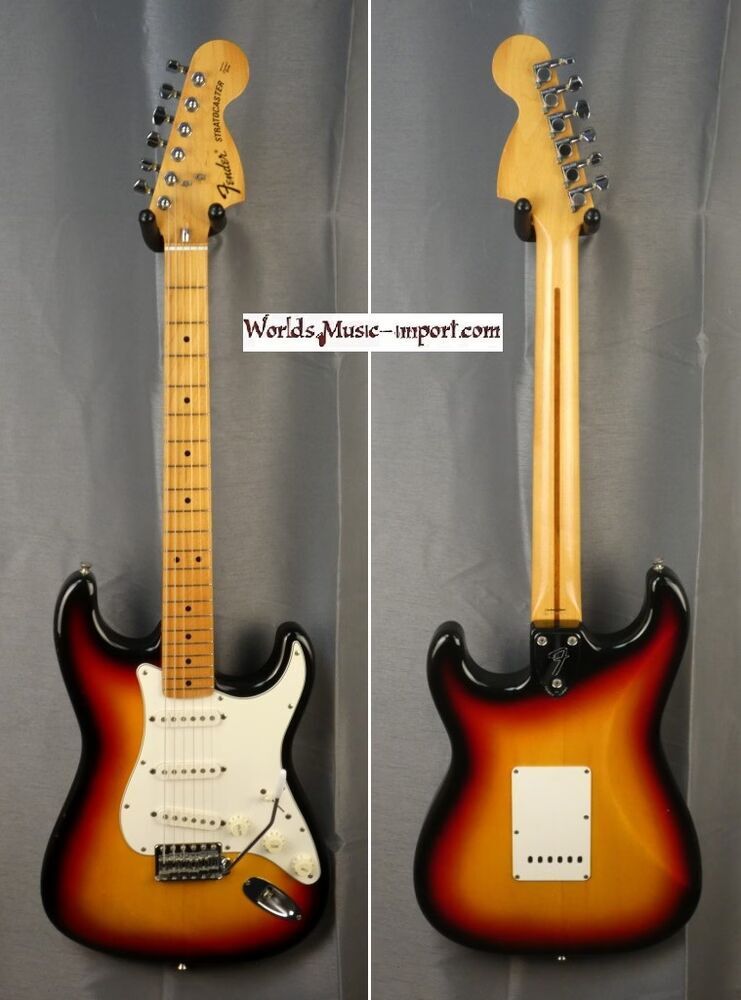 FENDER Stratocaster ST'72 SB 'CBS' 1996 1ere ed. Japon