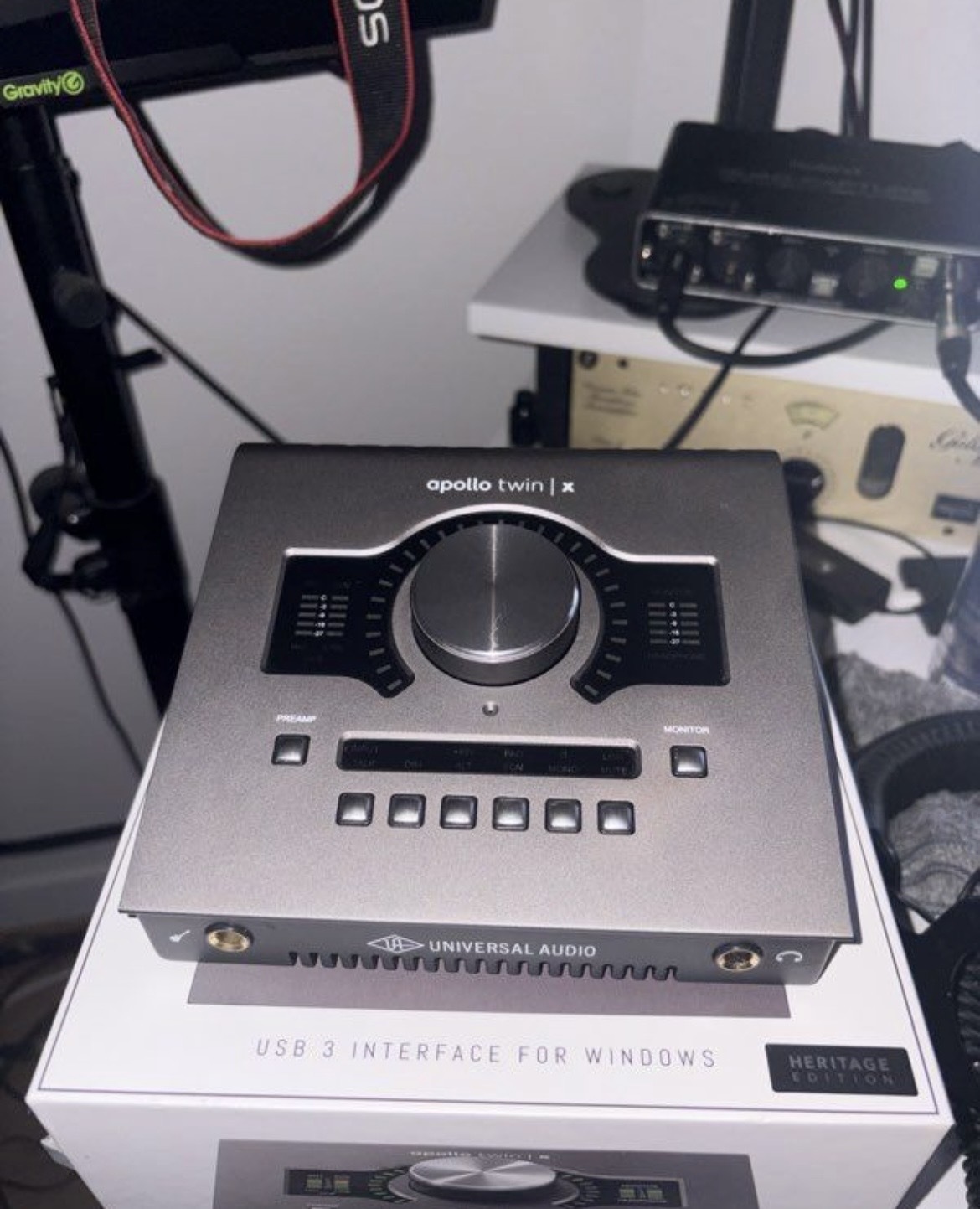 Vends Apollo Twin x USB (windows) avec cable thunderbolt