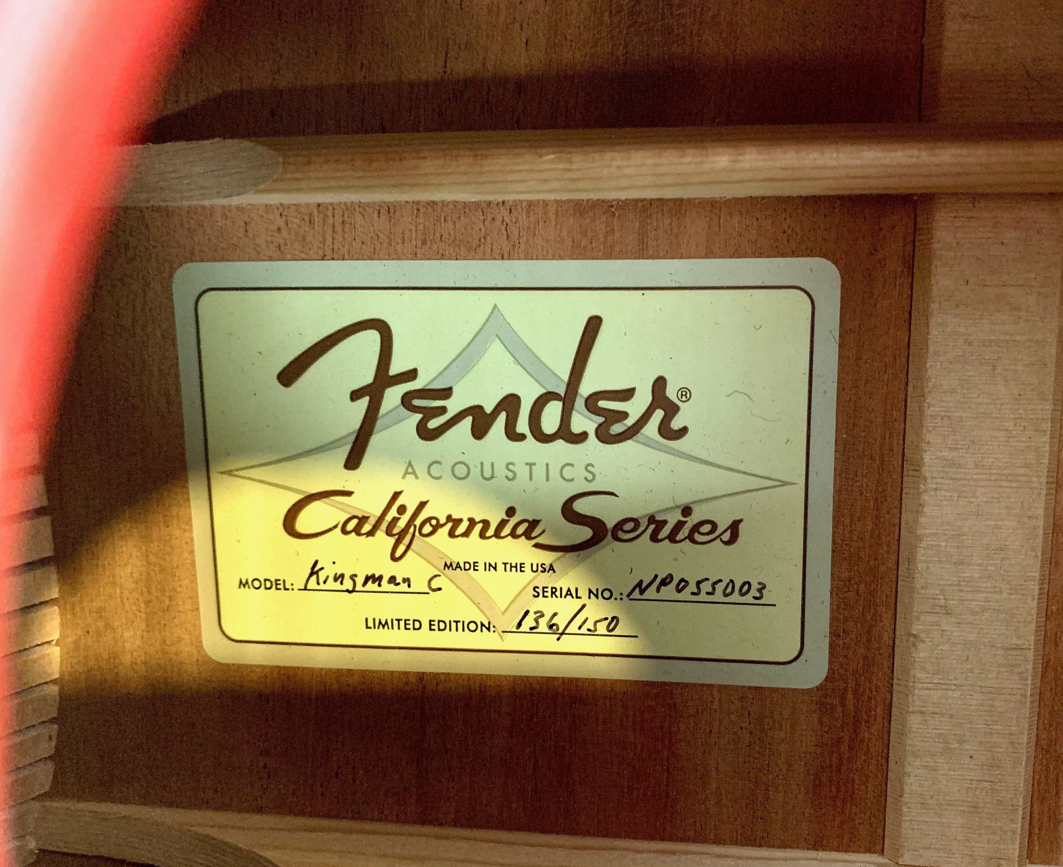 Fender Pro Custom Kingman "C" (34130)