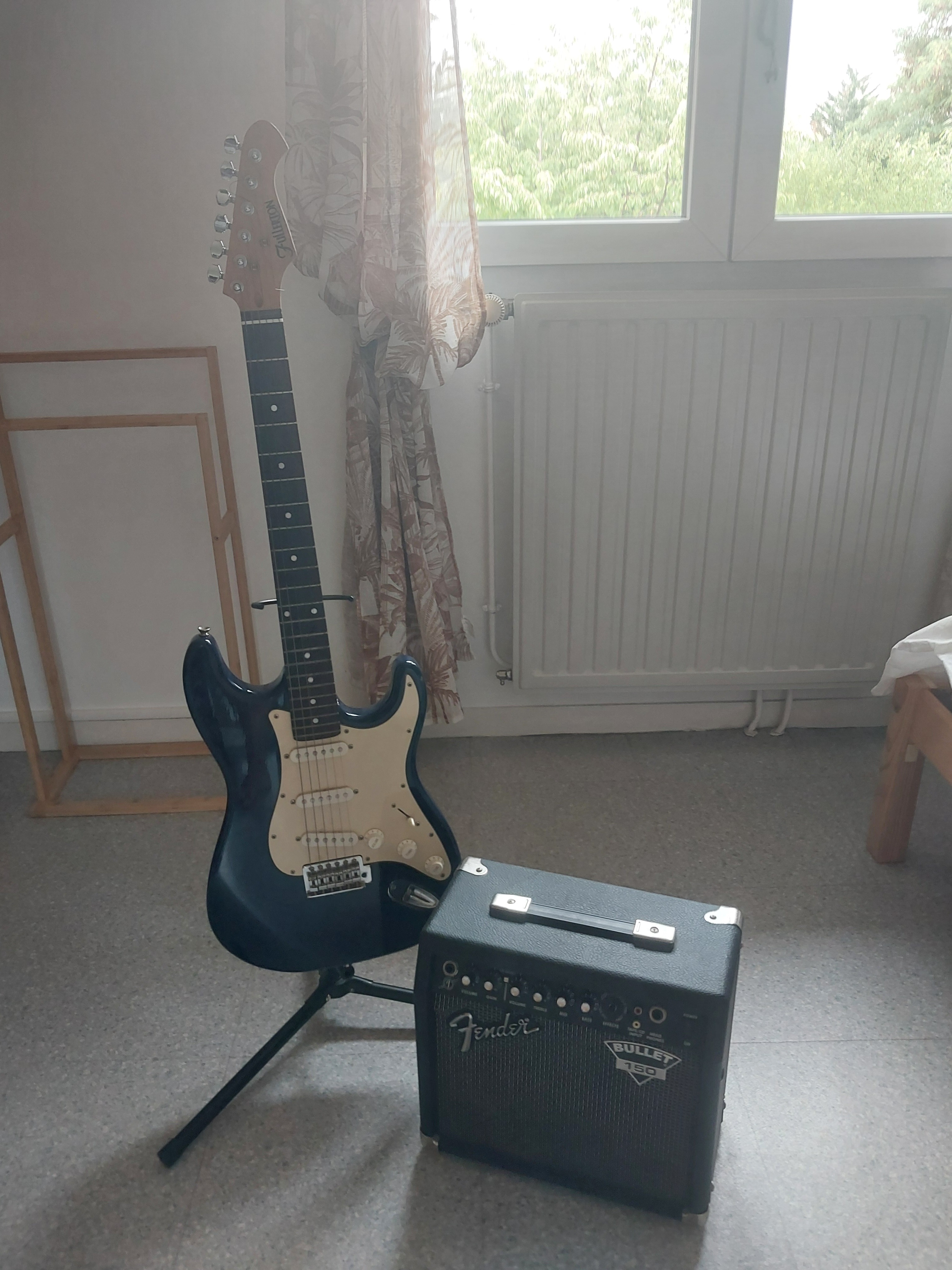Guitare + ampli fender