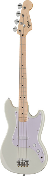 basse Fender Squier Bronco blanche neuve achetée en 2023