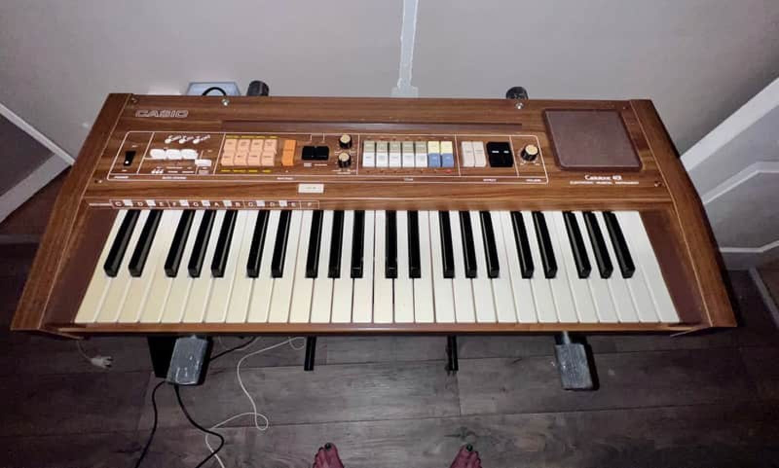 Casio Casiotone CT-401 - clavier vintage (1980) presets + rythmes