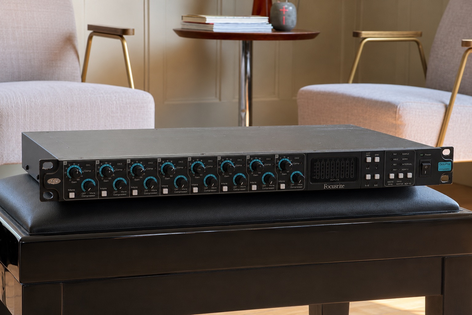 Focusrite OctoPre MkII Dynamic – Préampli 8 canaux