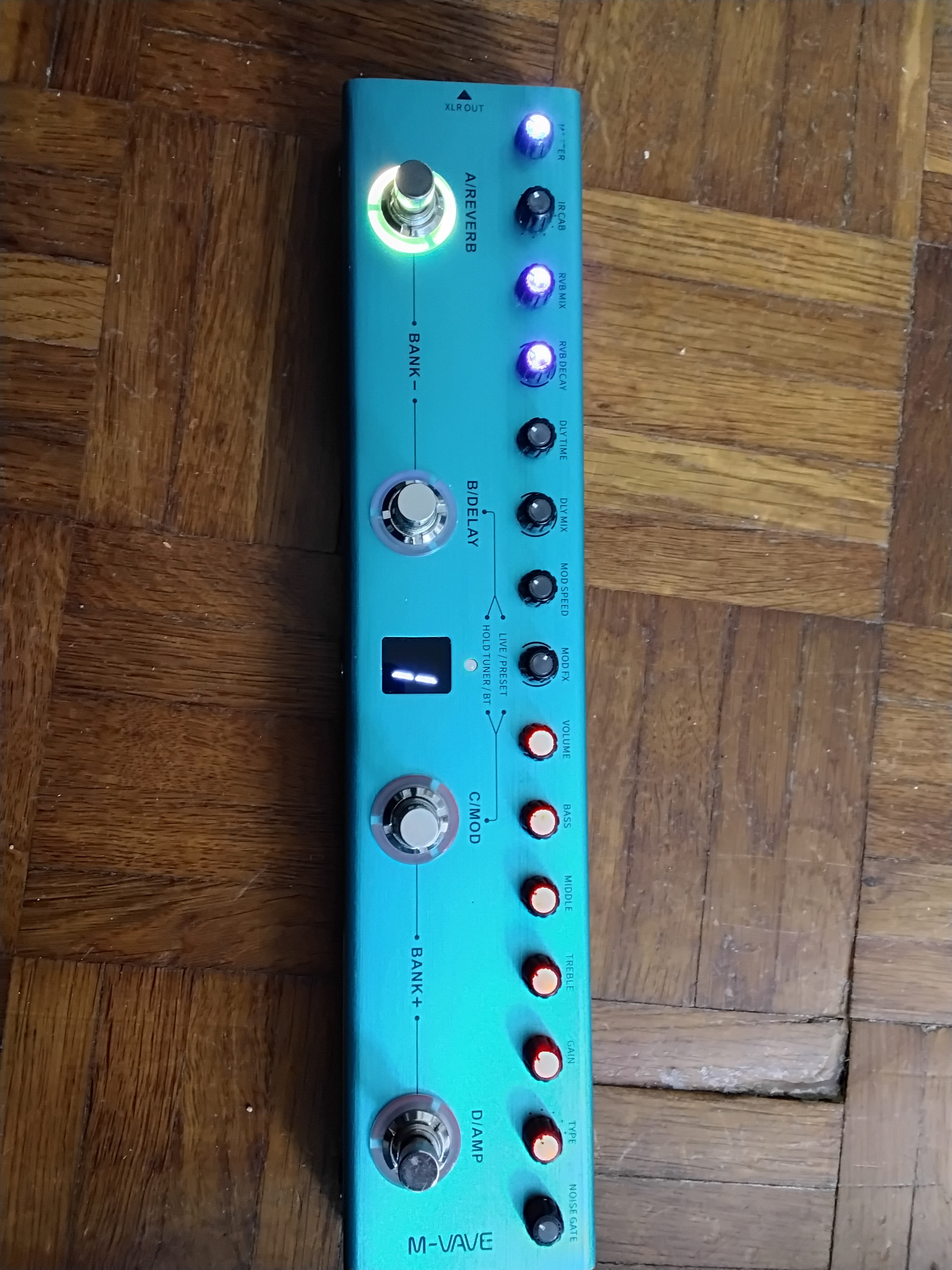 M vave g tank Multi Fx + sim