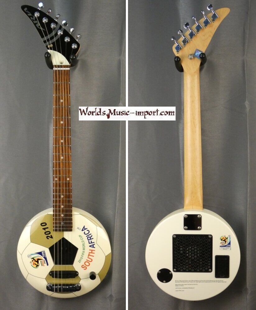 ARIA Mini guitare FIFA World Cup Soccer 2010 Africa Wh
