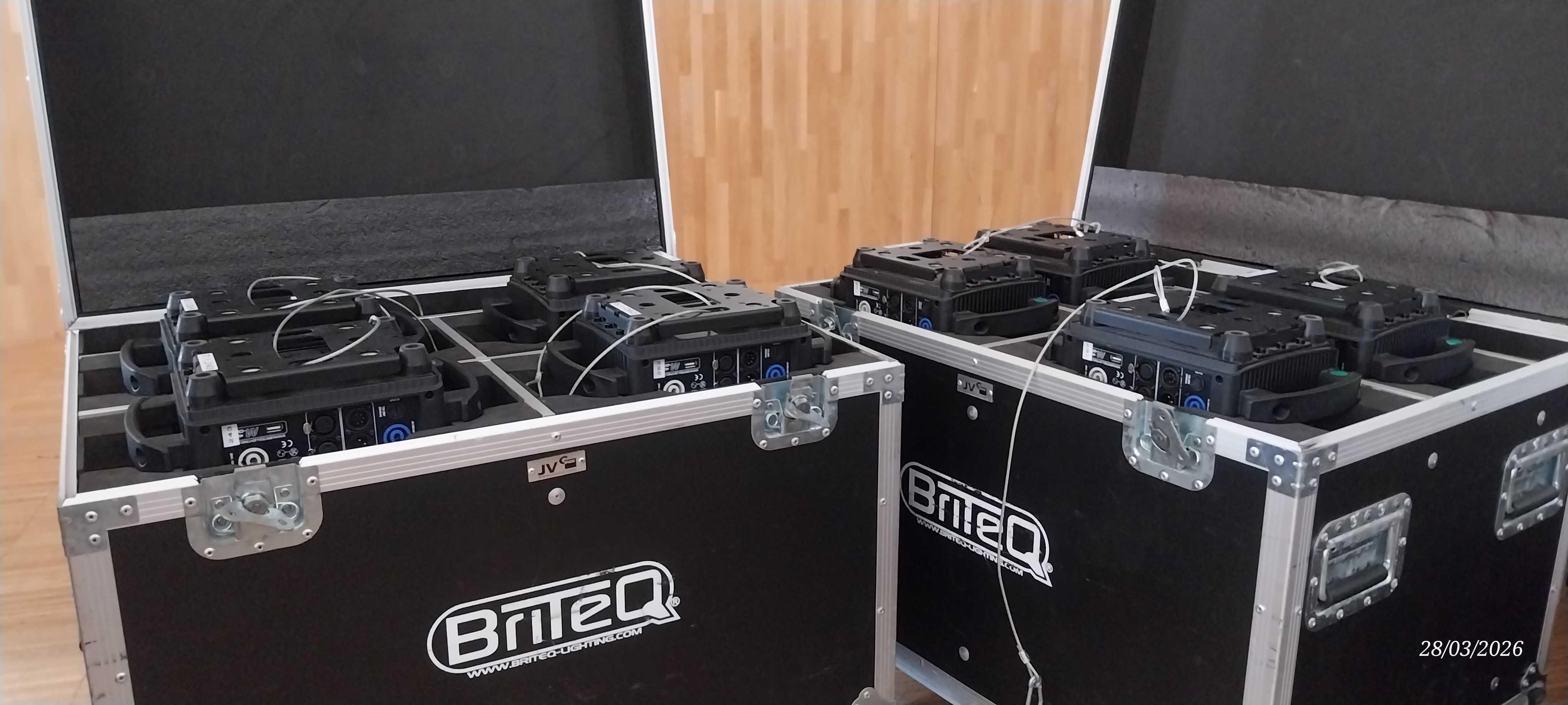 Vends lot de 4 Lyres BRITEQ BT-SHARQ + Fly