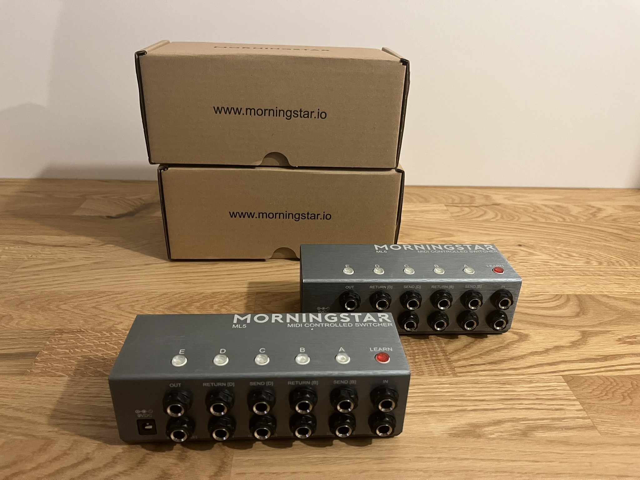 Vends Morningstar FX ML5 - Loop Switcher MIDI