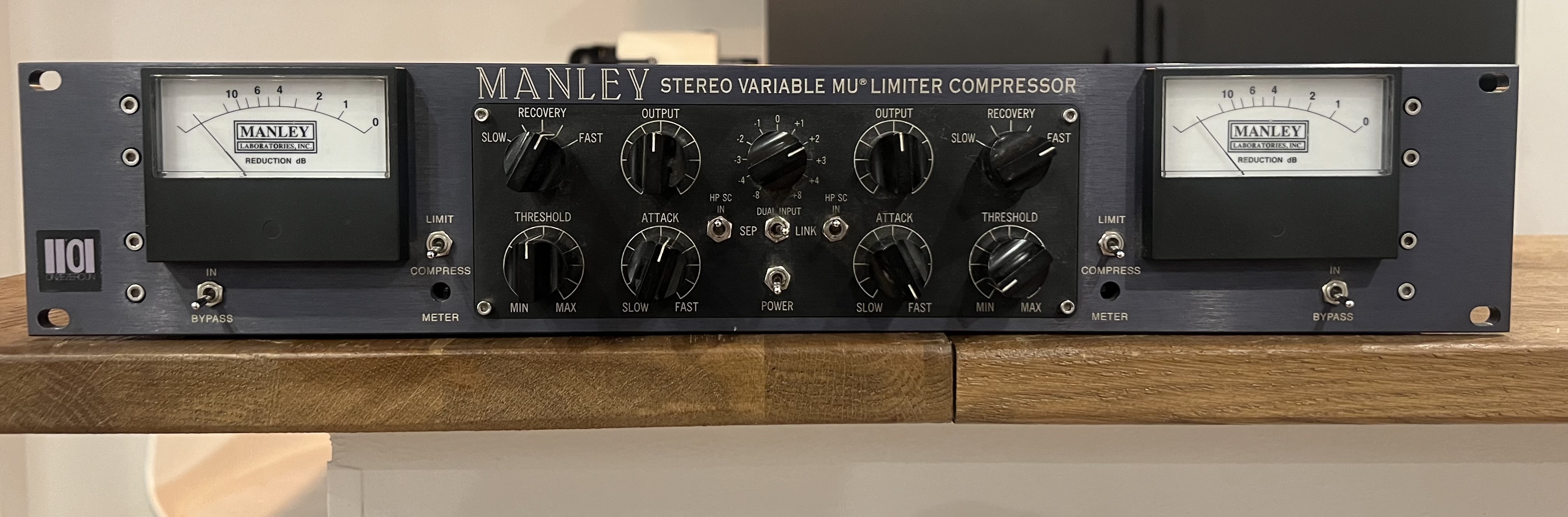 Manley Stereo Variable Mu Limiter Compressor – 230V CE – Excellent état - VariMu