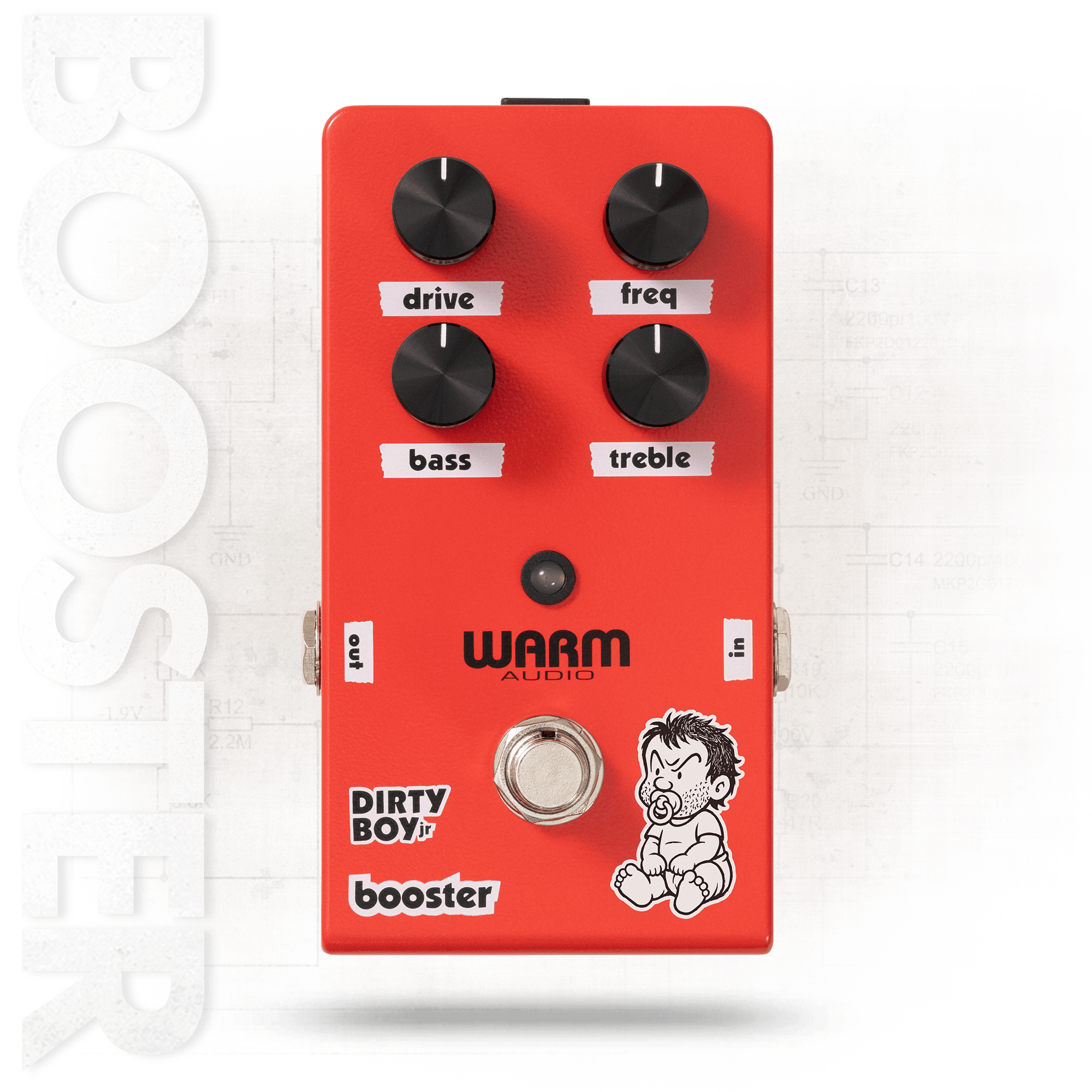 Warm Audio Dirty Boy Jr. Booster : Dirty Boy Jr. Booster
