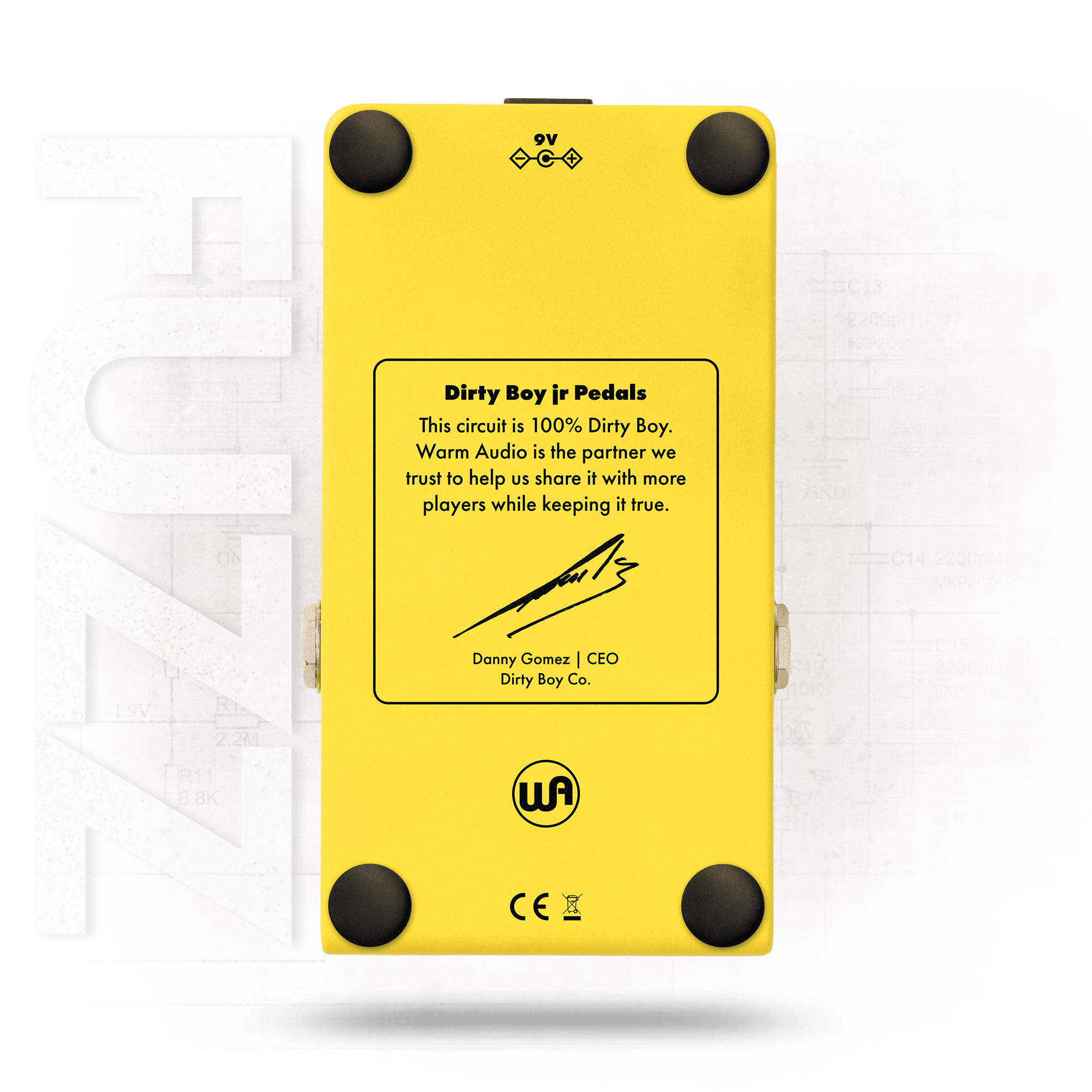 Warm Audio Dirty Boy Jr. Fuzz : Dirty Boy Jr. FuzzREAR