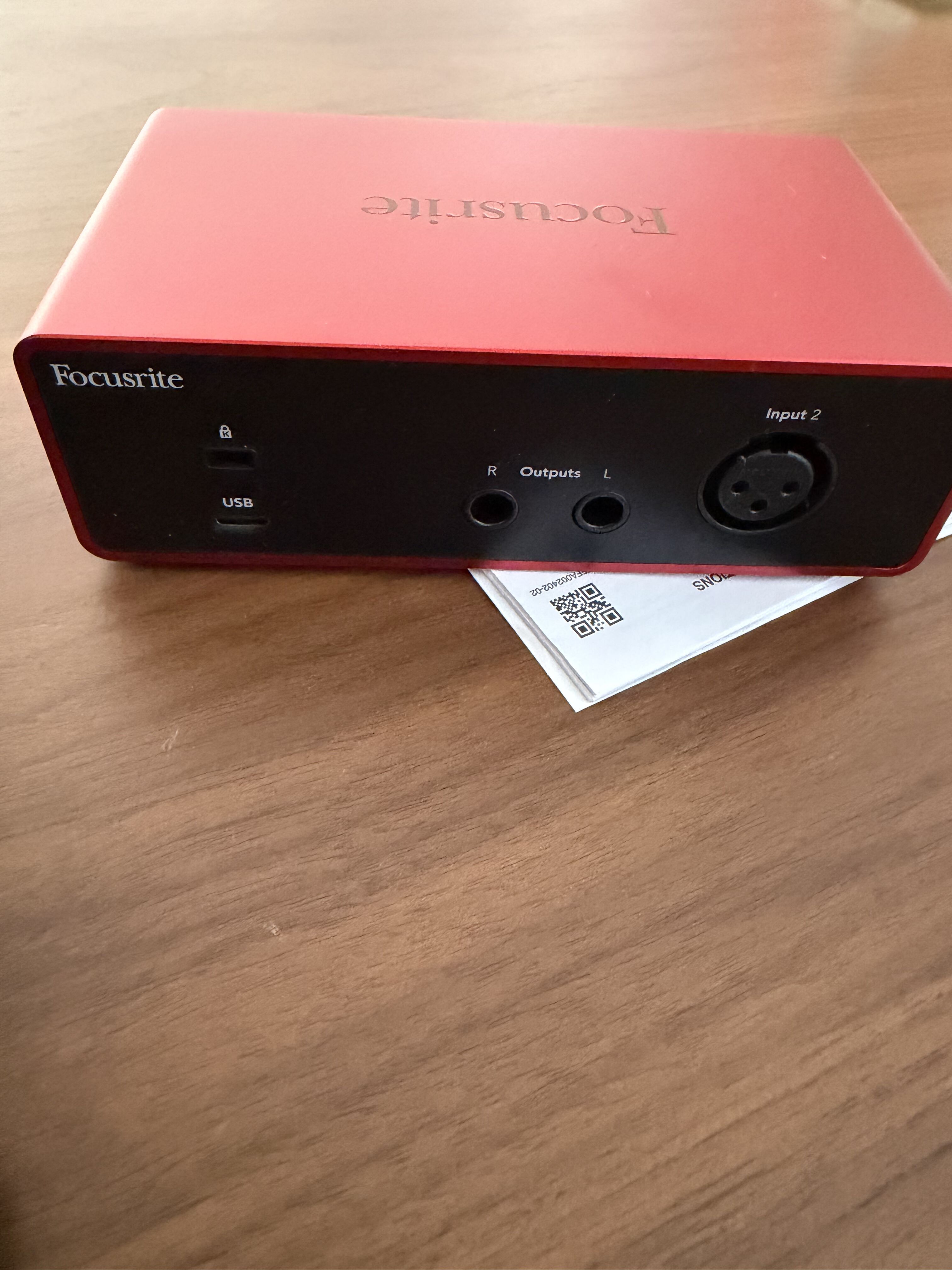 Focusrite Scarlett Solo G4 (72708)