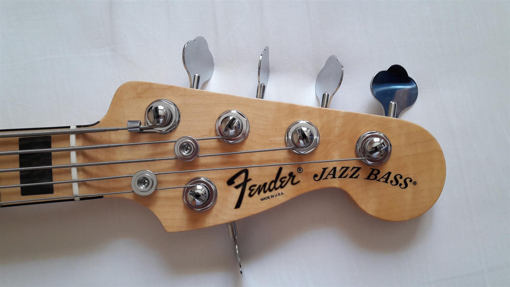 Fender - Jazz Bass USA American Deluxe 2010 V 5C ASH MN Natural (7)