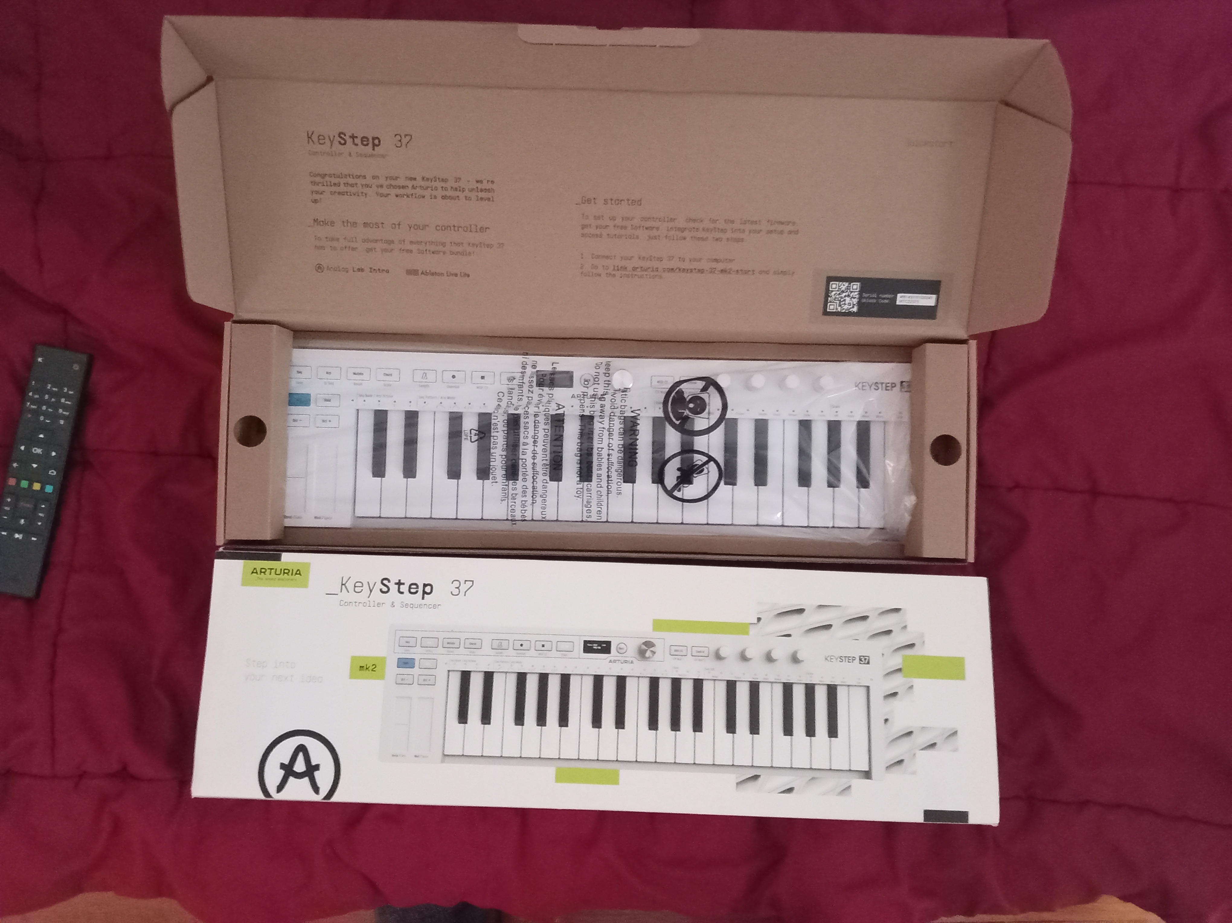 Arturia KeyStep 37 MK2 neuf, jamais utilisé, jamais enregistré