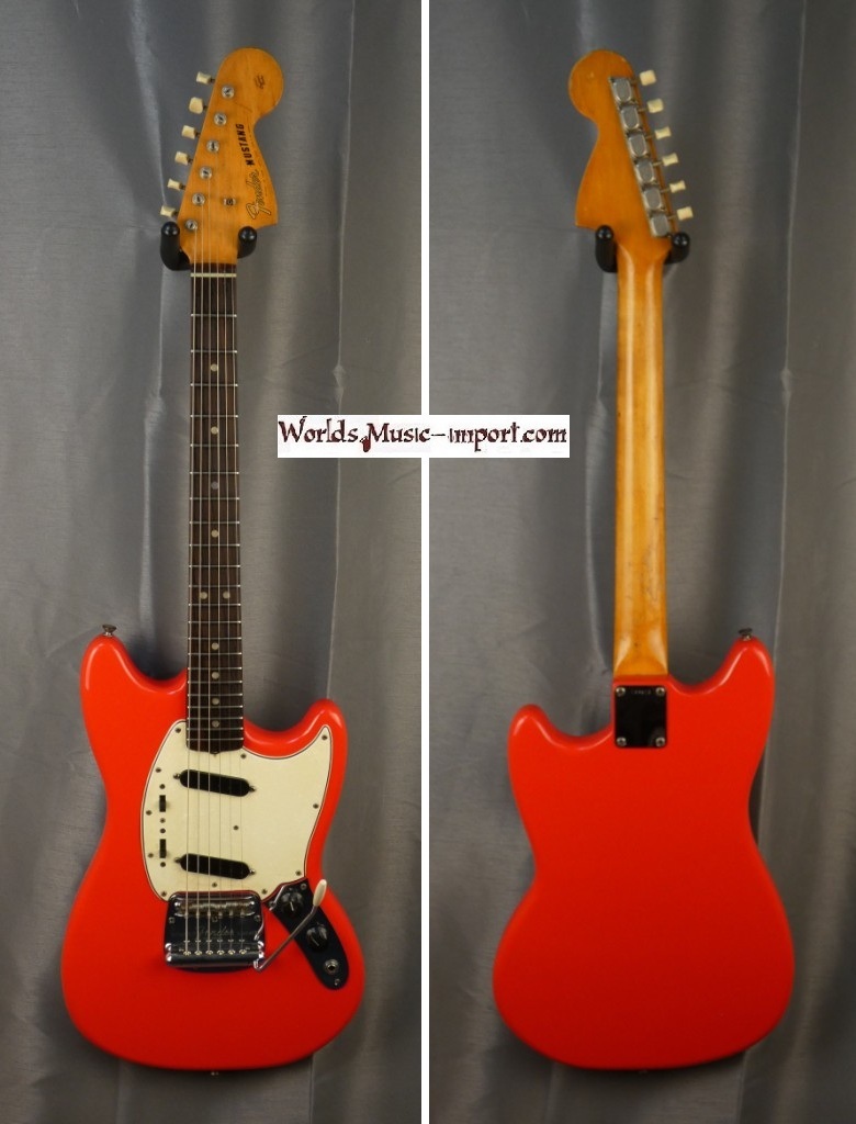FENDER Mustang MG 1965 Red USA import