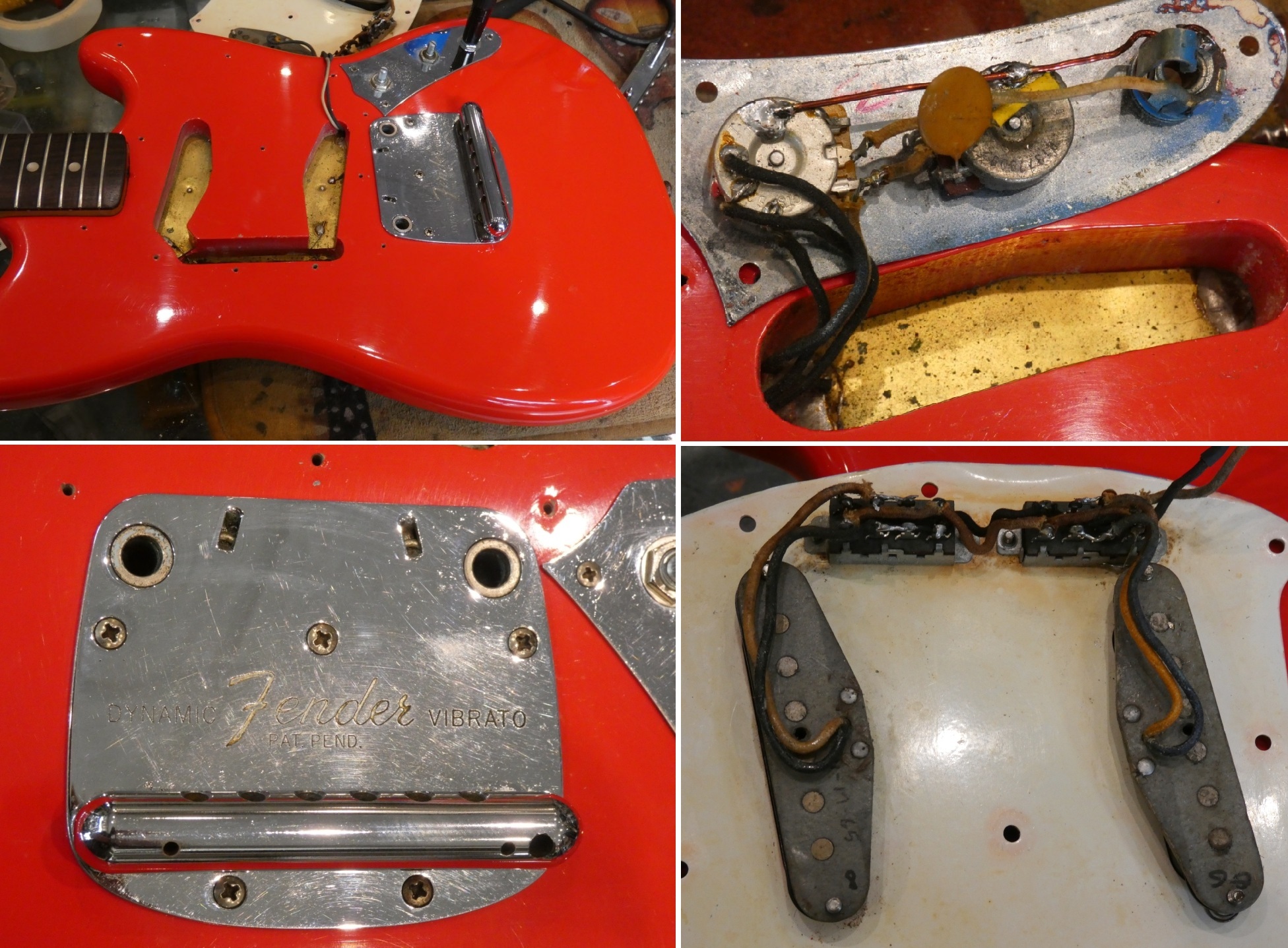 fender mustang 1965 red usa import (19)